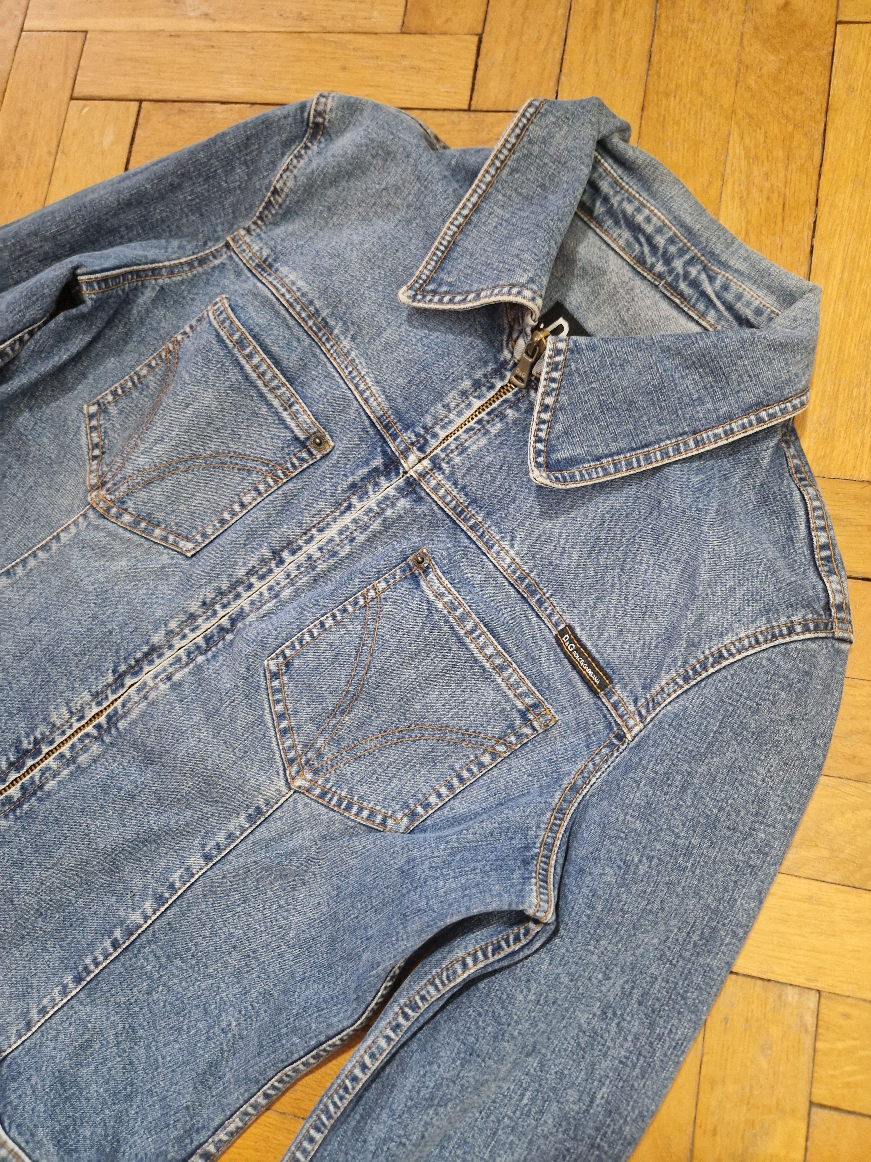 Dolce & Gabbana Dolce&Gabbana D&G vintage y2k denim jacket archive Size S / US 4 / IT 40 - 6 Thumbnail