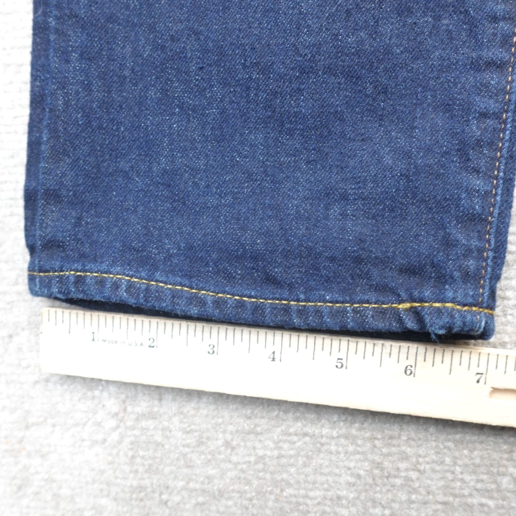 Gap Gap Jeans Slim Straight Blue 32 x 33 Men Bag 1969 Cotton Denim Belt Loops Oldstock NEW Size US 32 / EU 48 - 4 Thumbnail