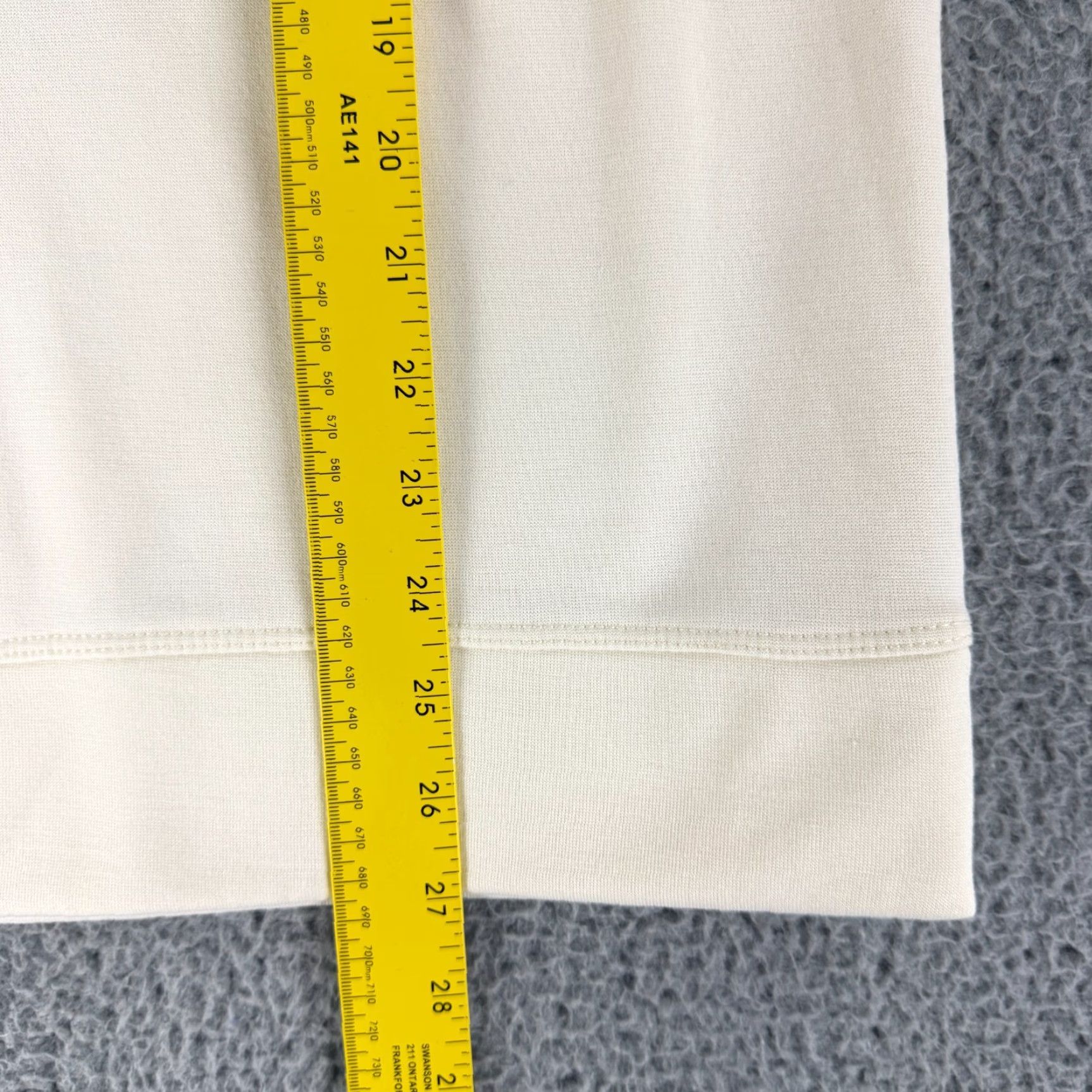 Vintage NoBull Performance Logo Sweater Womens Medium Ivory Crew Neck Pullover LS Size M / US 6-8 / IT 42-44 - 6 Thumbnail