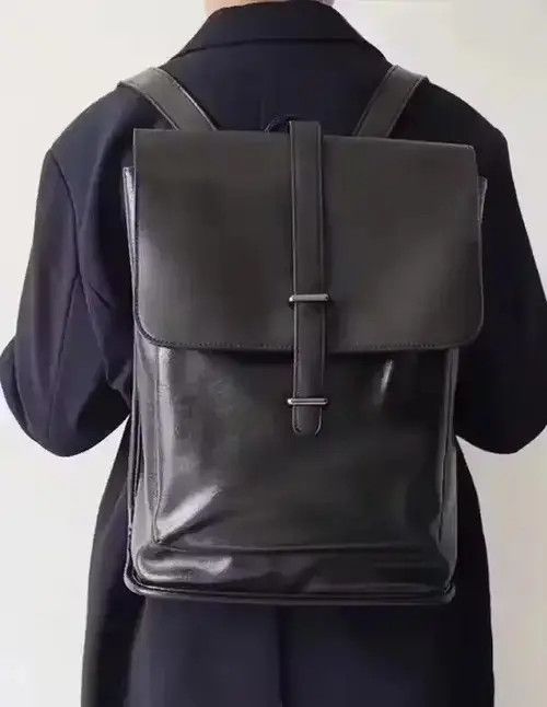 Other Retro fashion pu leather usb port backpack Size ONE SIZE - 1 Thumbnail