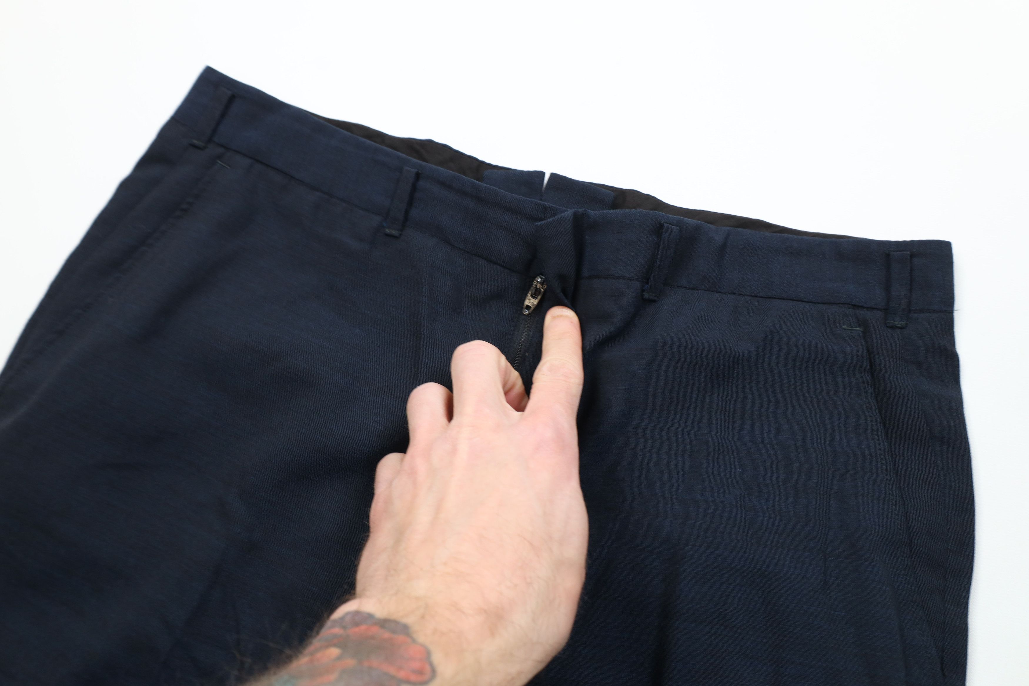 Vintage Vintage 50s 60s Streetwear Wool Blend Knit Chino Pants USA Size US 32 / EU 48 - 6 Thumbnail