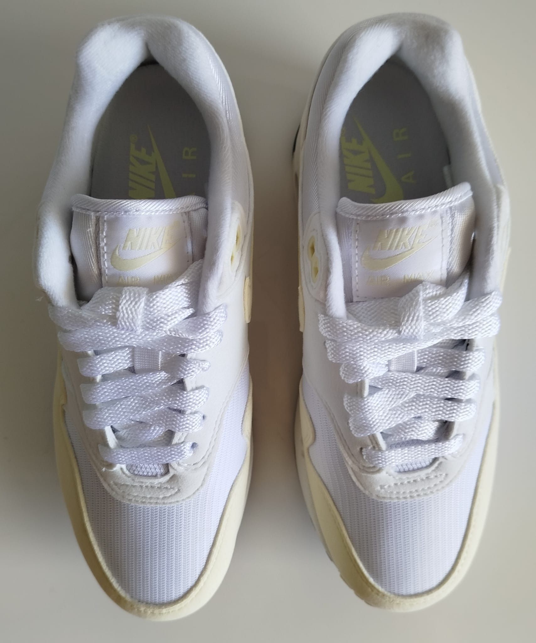 Nike Nike Air Max 1 White Alabaster Size US 7.5 / IT 37.5 - 5 Thumbnail