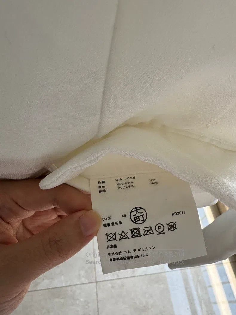 Comme des Garcons Comme Des Garcons Back Open White Suit Size XS / US 0-2 / IT 36-38 - 9 Thumbnail