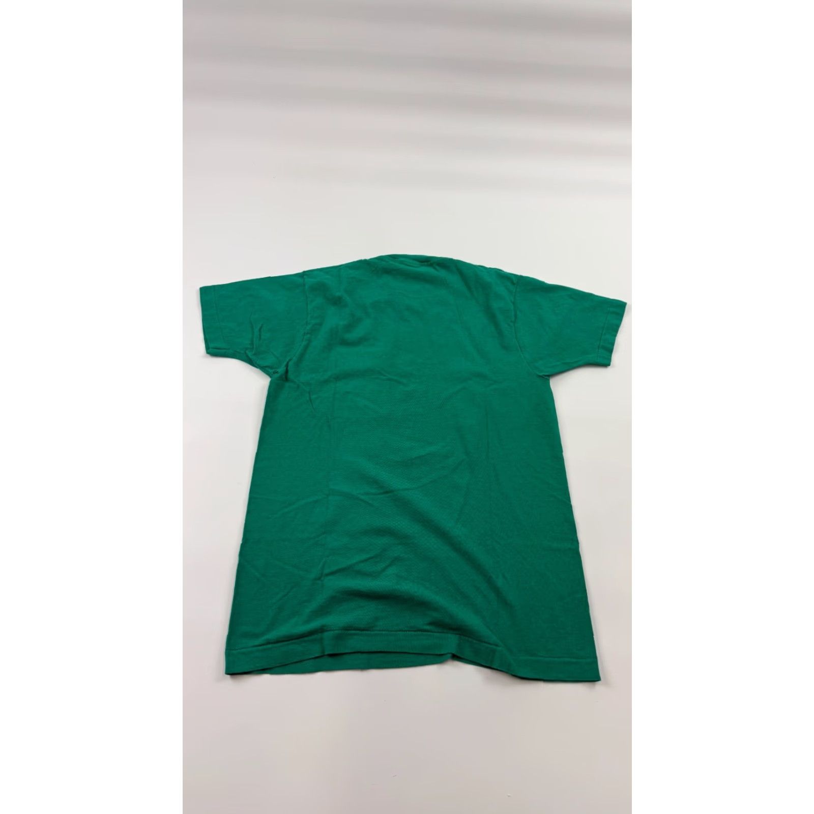 Fruit Of The Loom Fruit of the Loom Shirt Mens S Green Pocket Crew Neck USA Made Short Sleeve Cotton Size US S / EU 44-46 / 1 - 5 Thumbnail