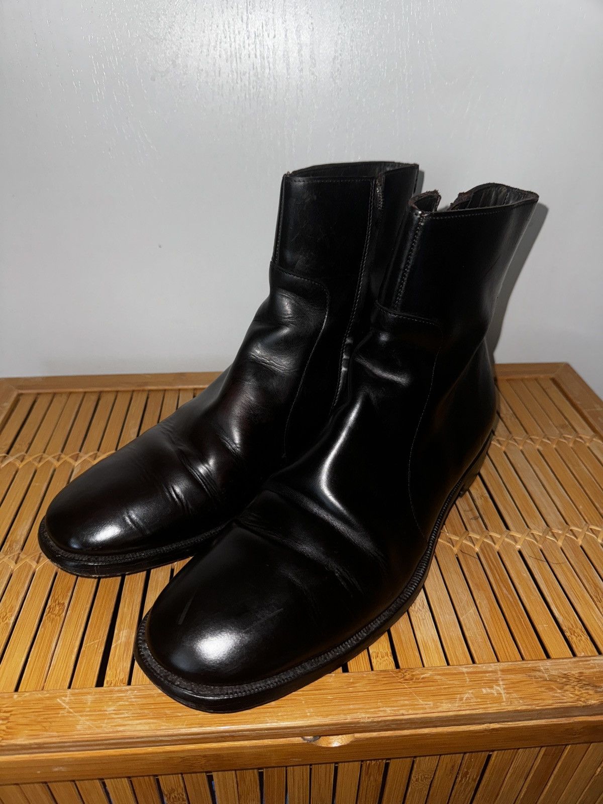 maison margiela side zip boots