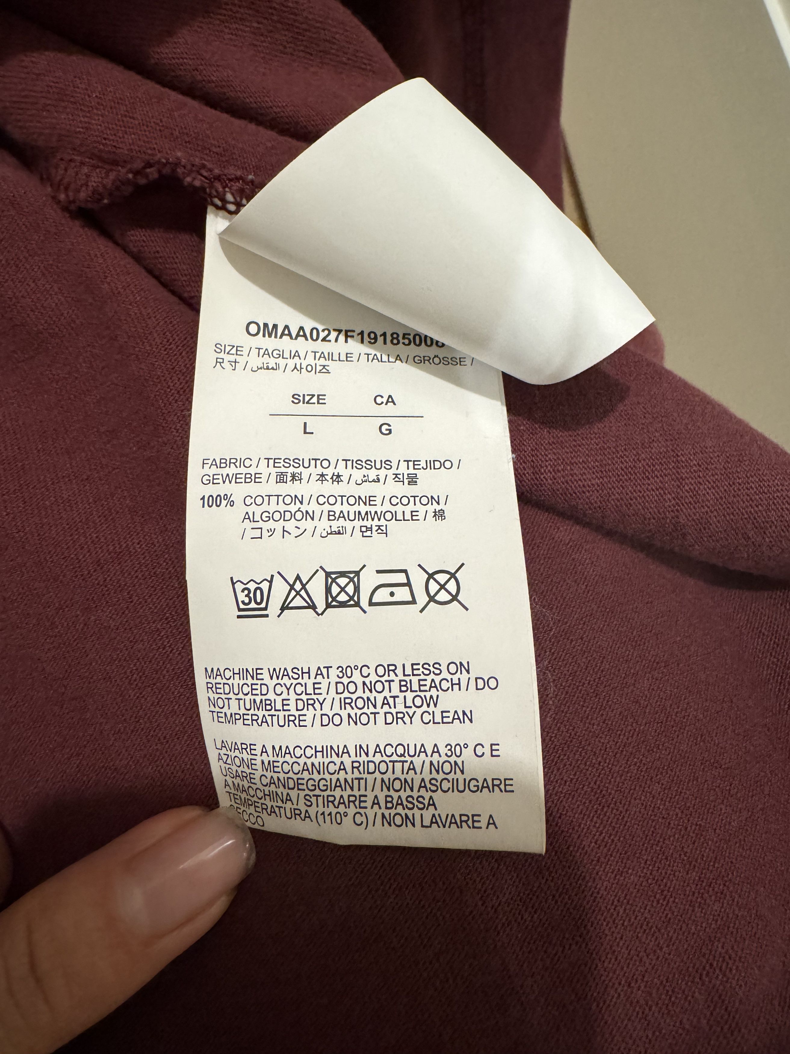 Off-White Off White T Shirt Size US L / EU 52-54 / 3 - 6 Thumbnail