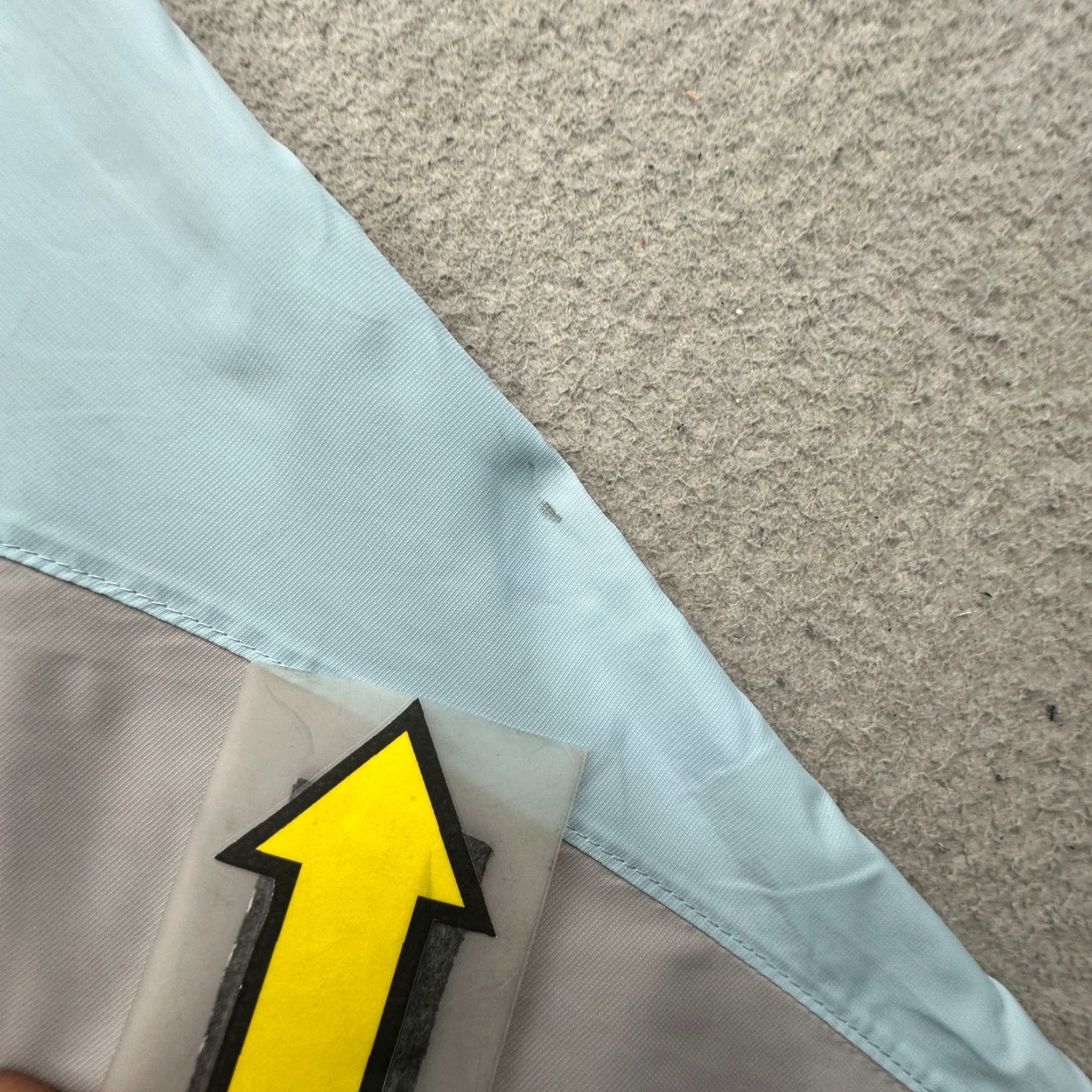 The North Face The North Face Windbreaker Jacket Womens XL Full Zip Hooded Gray Blue with Logo Zipper, Regular Fit, Outdoor, Casual/Workwear/X-Prospects Size XL / US 12-14 / IT 48-50 - 7 Thumbnail