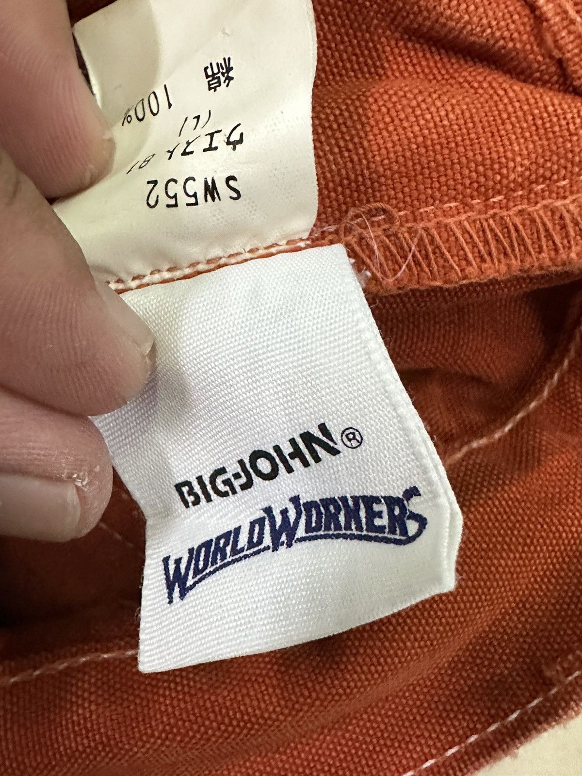 Big John × Vintage RARE VINTAGE BIG JOHN DOUBLE KNEE CANVAS PANT Size US 30 / EU 46 - 13 Thumbnail