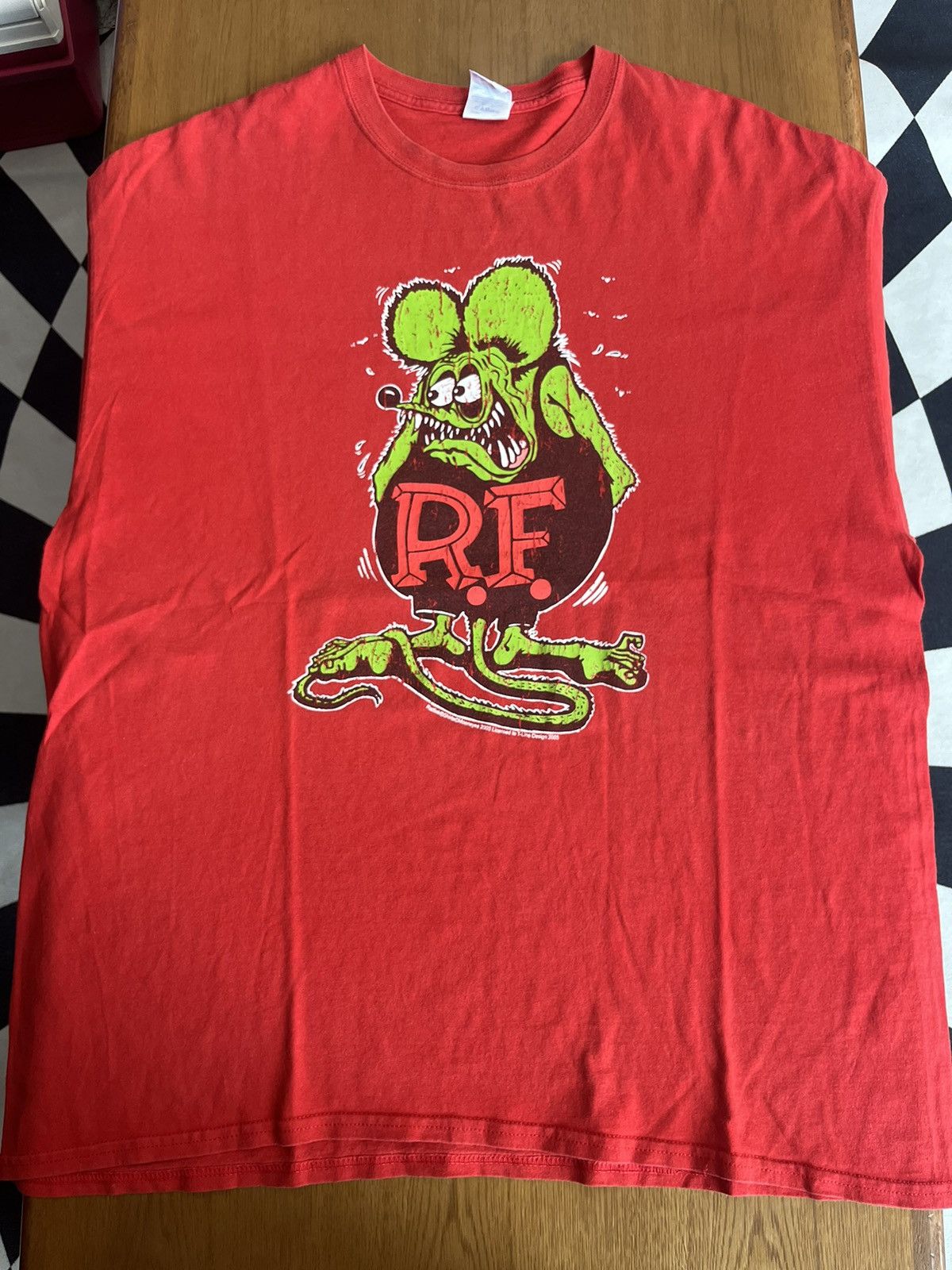 Arts & Science Vintage R.F Rat Fink Ed Roth Big Daddy Mooneyes 2003’s Tee Size US XL / EU 56 / 4 - 4 Thumbnail