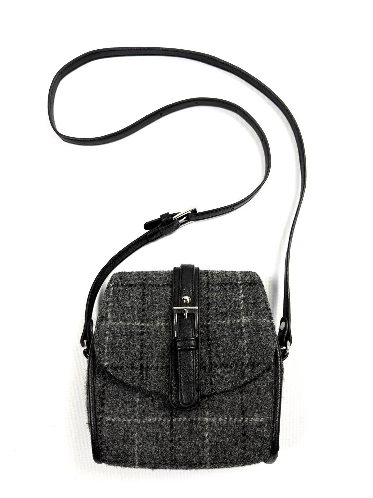 Harris Tweed Harris Tweed x Glen Appin Scotland Plaid Tweed Crossbody Bag Size ONE SIZE - 1 Thumbnail