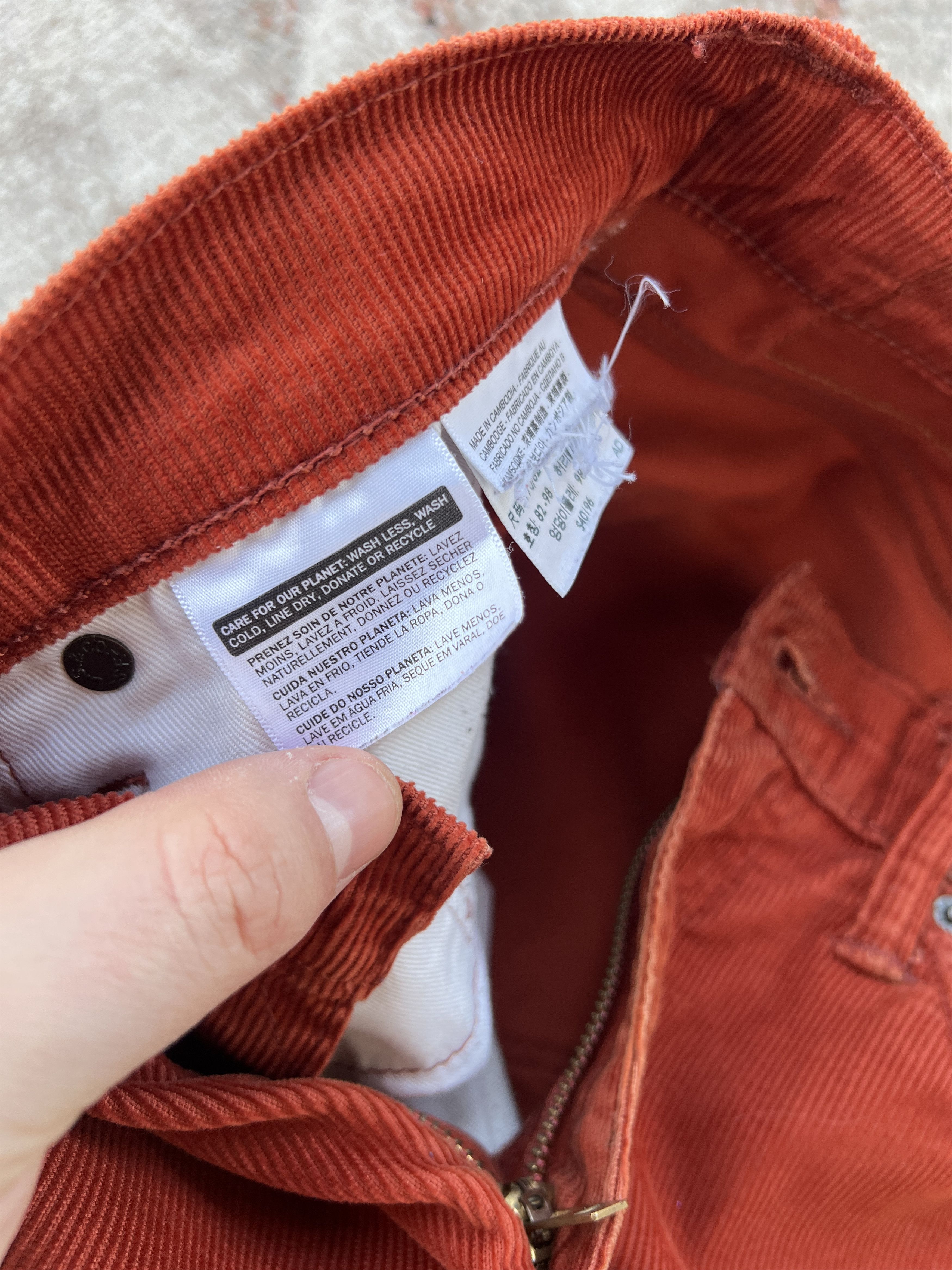 Levi's Levi's 511 Velvet Pants Size US 32 / EU 48 - 8 Thumbnail