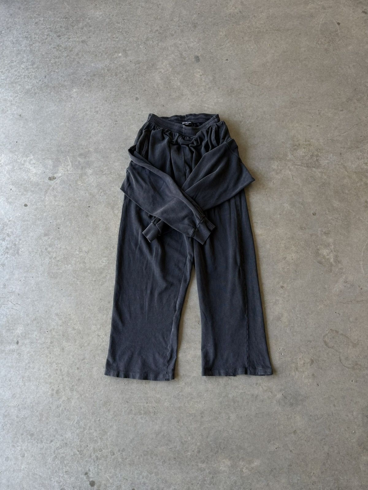 Balenciaga SS21 Hybrid Sweatshirt Sweatpants