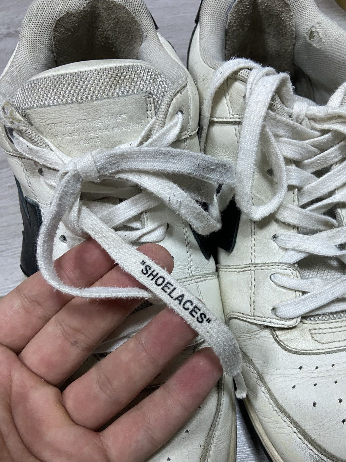 Off-White OFF WHITE Office leather Sneakers White arrow Size US 10 / EU 43 - 15 Thumbnail