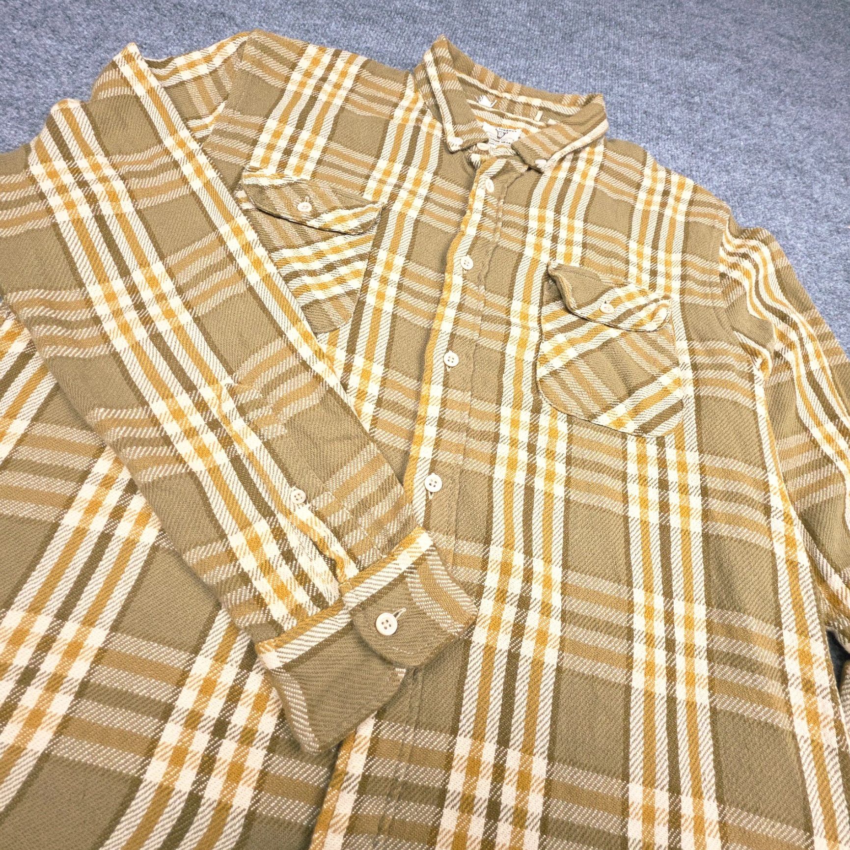 Levi's VINTAGE Levi Strauss Western Wear Flannel Mens Large Sanforized Plaid Button Up Size US L / EU 52-54 / 3 - 2 Thumbnail