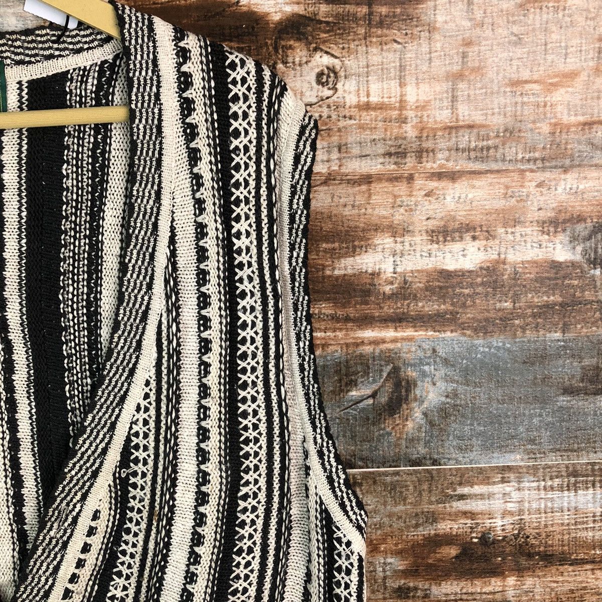 The Masters Masters knitwear Cardigan Vest like coogi #A2303 Size US L / EU 52-54 / 3 - 8 Thumbnail