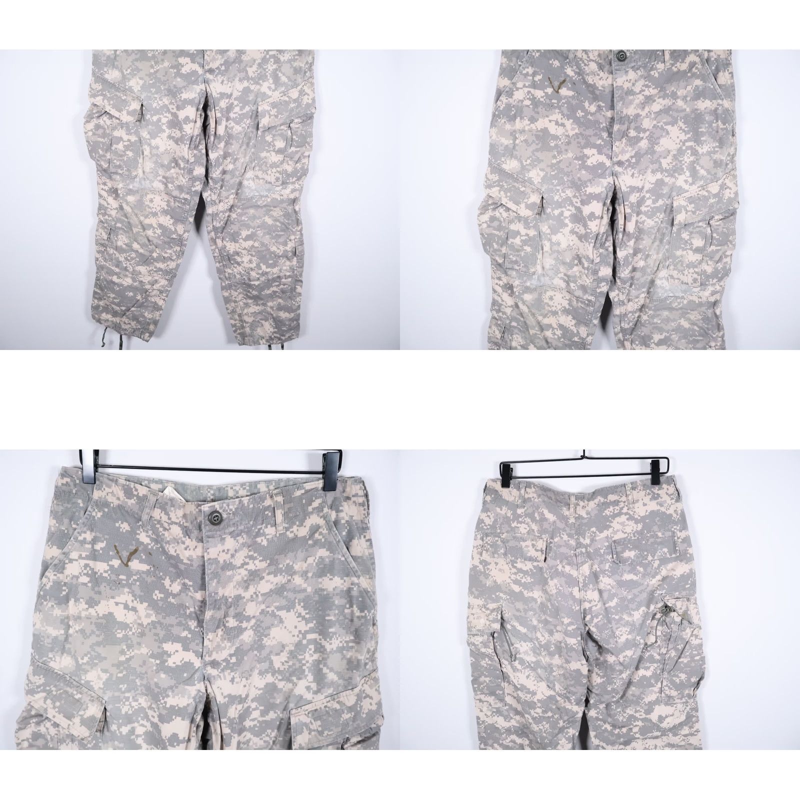 Propper VTG Propper Camouflage Cargo Pants Men's Medium Regular 34 x 31 Green Ripstop Cargo 90s Army Nature Outdoor Pockets Mens Size US 34 / EU 50 - 10 Thumbnail