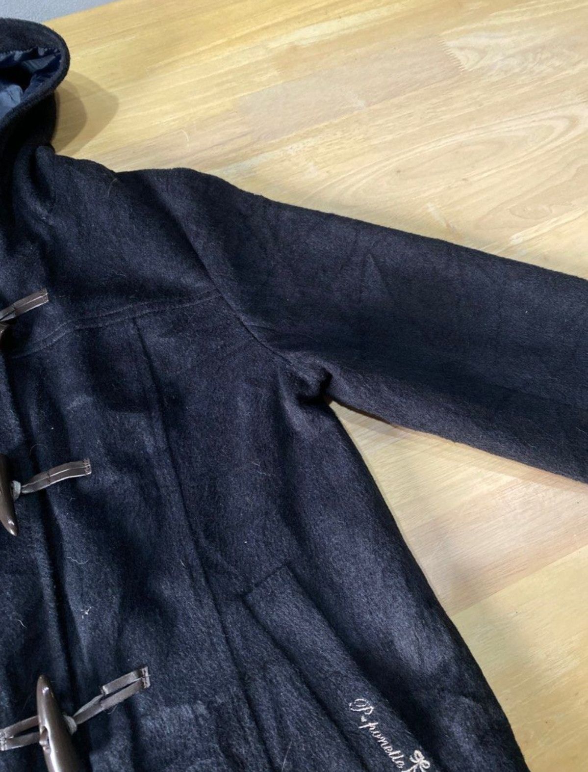 Designer × Japanese Brand × Yohji Yamamoto Vtg Wool Pom Ponette Junier Hoodie Coat Jacket Size US XL / EU 56 / 4 - 4 Thumbnail
