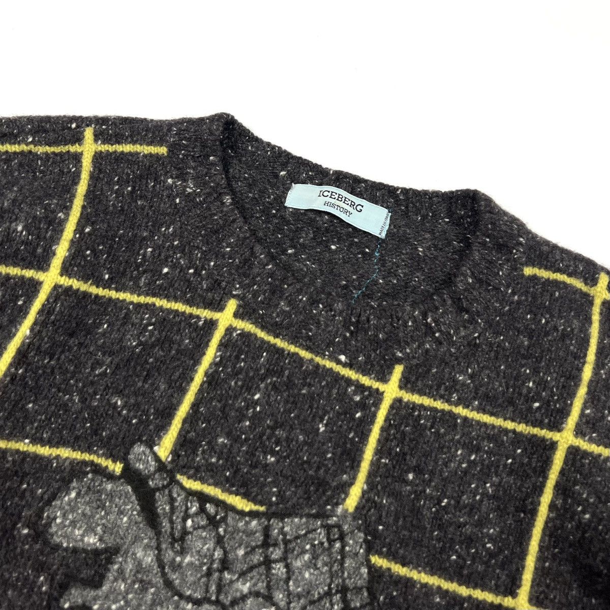 Iceberg Vintage Auth 1995 Iceberg History Andy Capp Sweater Size S/M Size US S / EU 44-46 / 1 - 5 Thumbnail