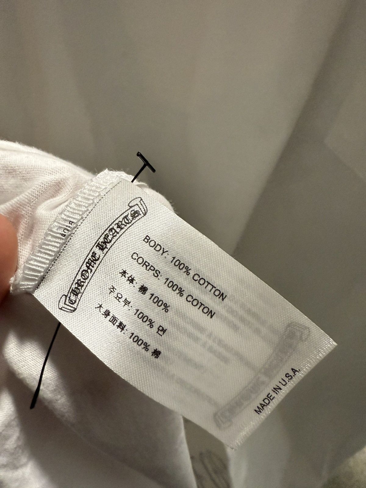 Chrome Hearts Chrome Hearts White Miami Horseshoe S/s Size US M / EU 48-50 / 2 - 3 Thumbnail