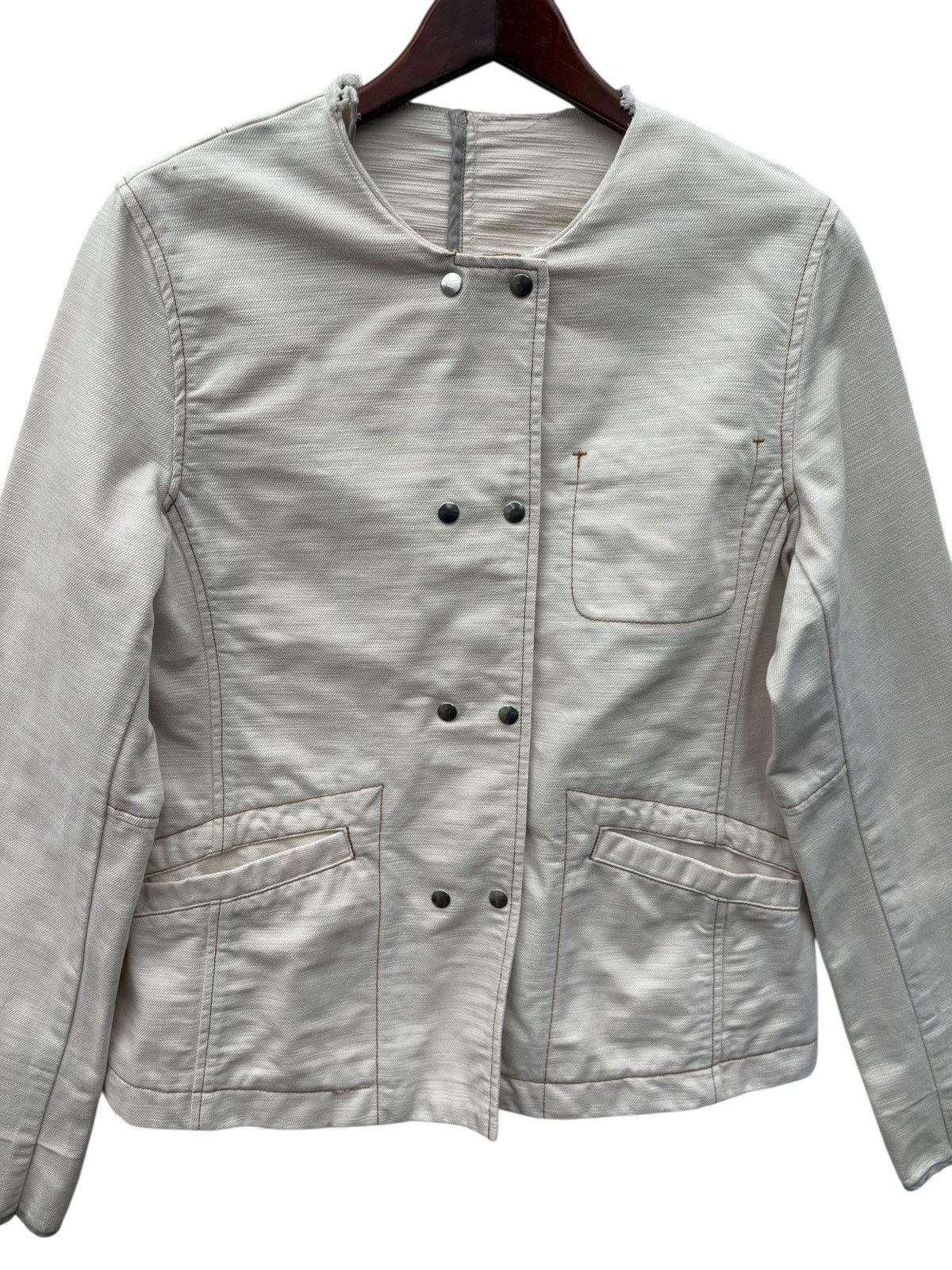 Designer × Japanese Brand Japan Heavy Cotton Women’s Jacket Size M / US 6-8 / IT 42-44 - 2 Thumbnail