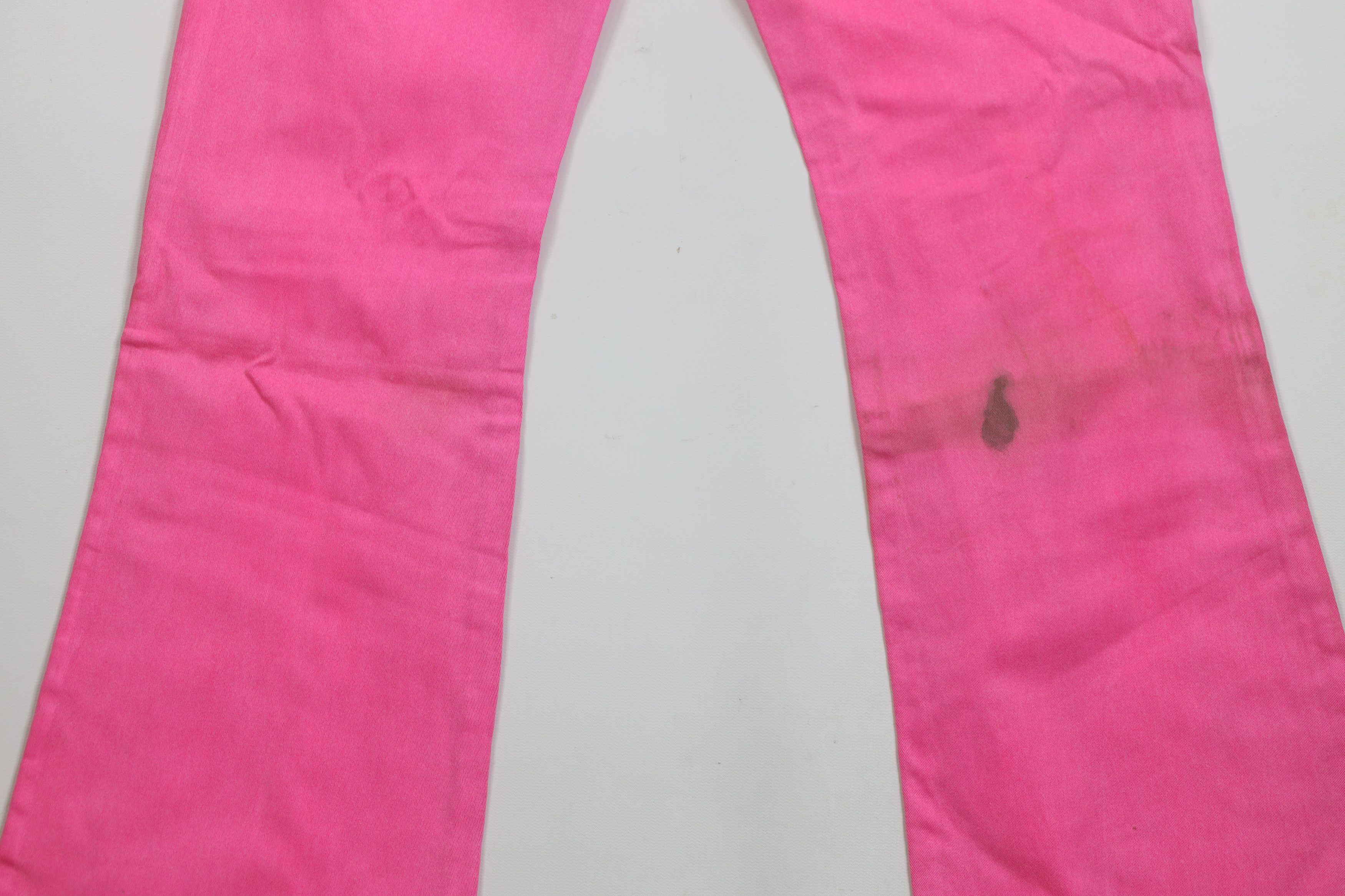 Vintage × Von Dutch Vintage 90s Y2K Von Dutch Babydoll Flared Pants Pink USA Size 27" / US 4 / IT 40 - 14 Thumbnail
