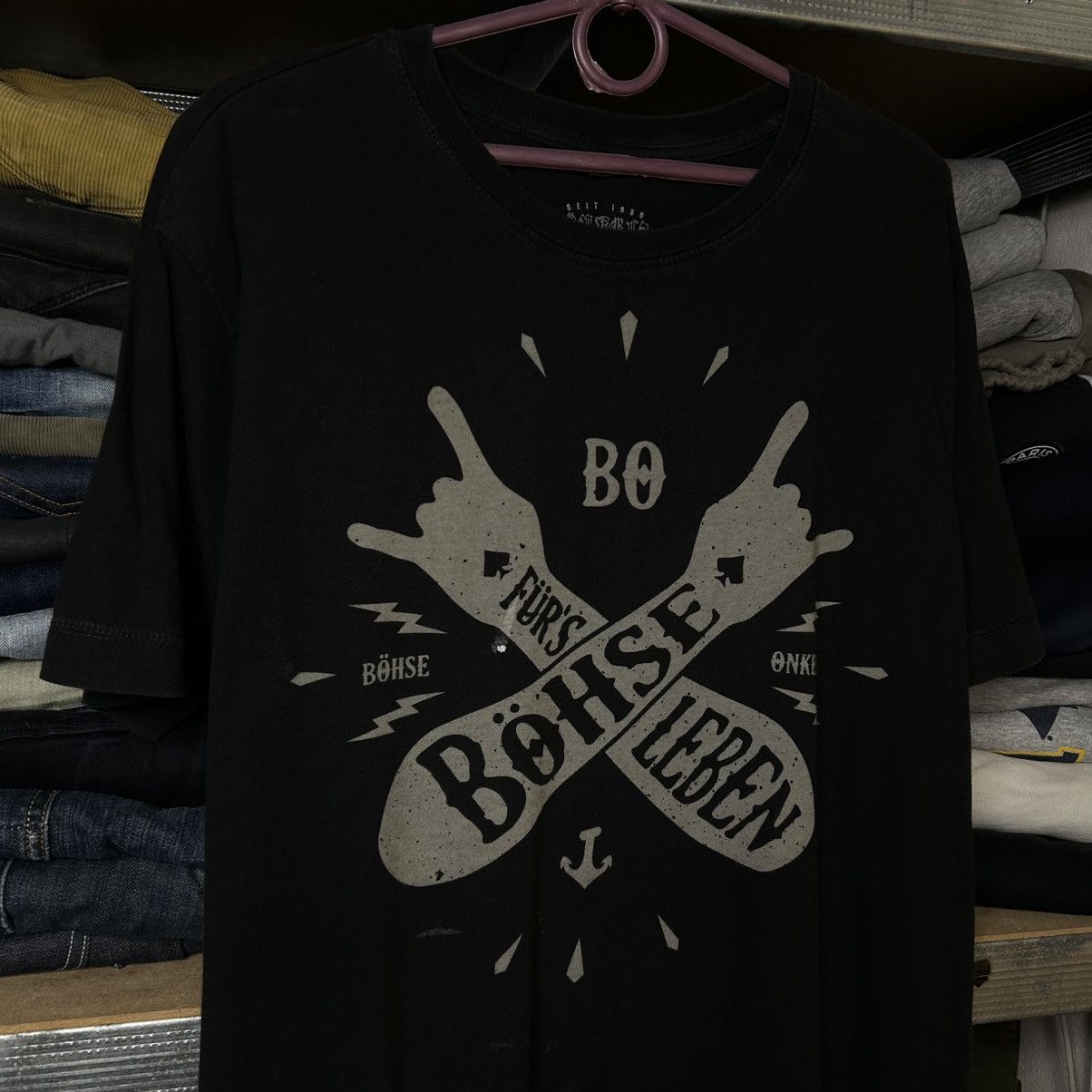 Band Tees Vintage Bohse Onkelz Big Graphic Logo punk rock band tee Size US XL / EU 56 / 4 - 2 Thumbnail
