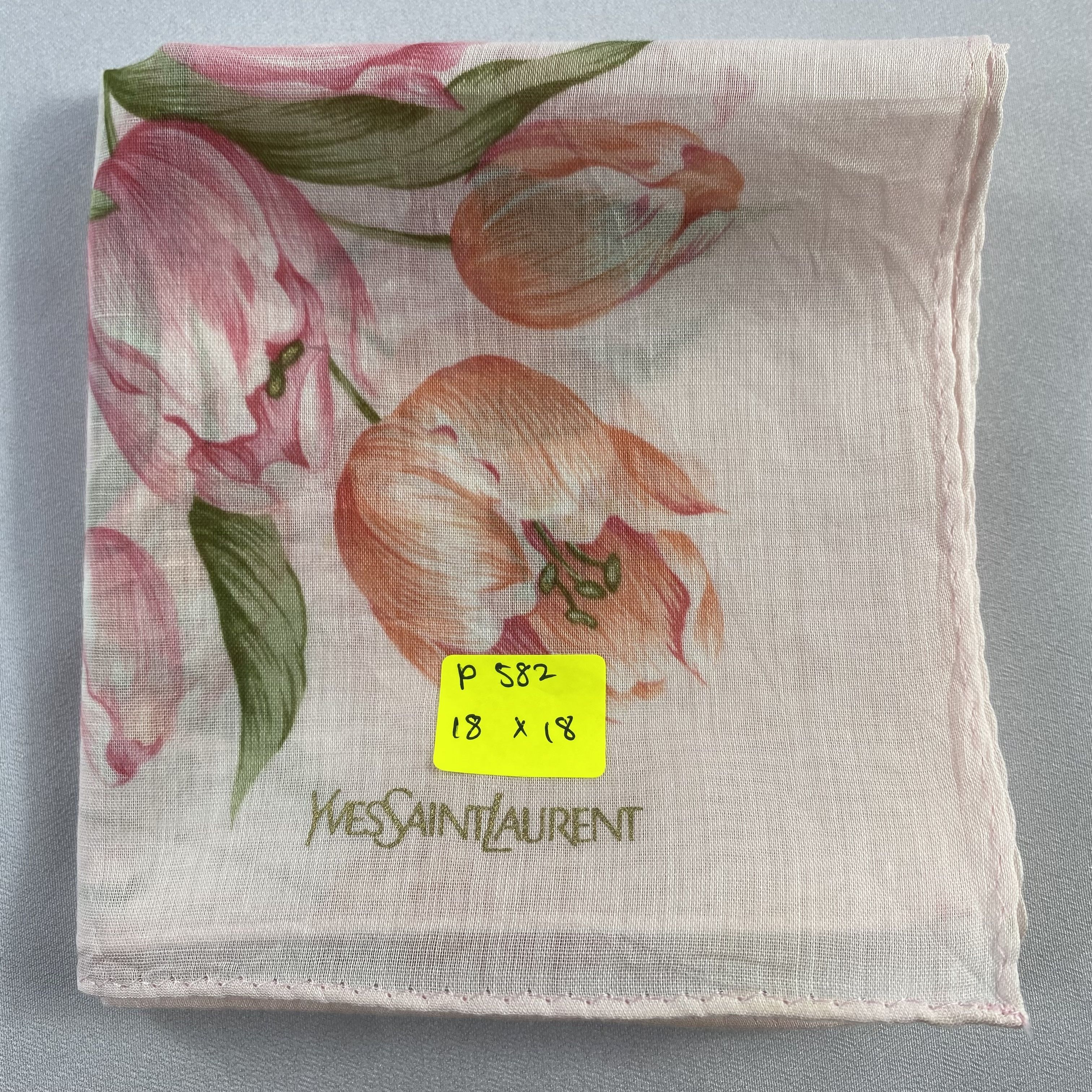 Vintage Yves Saint Laurent Neckerchief / Handkerchief-P582 Size ONE SIZE - 5 Thumbnail