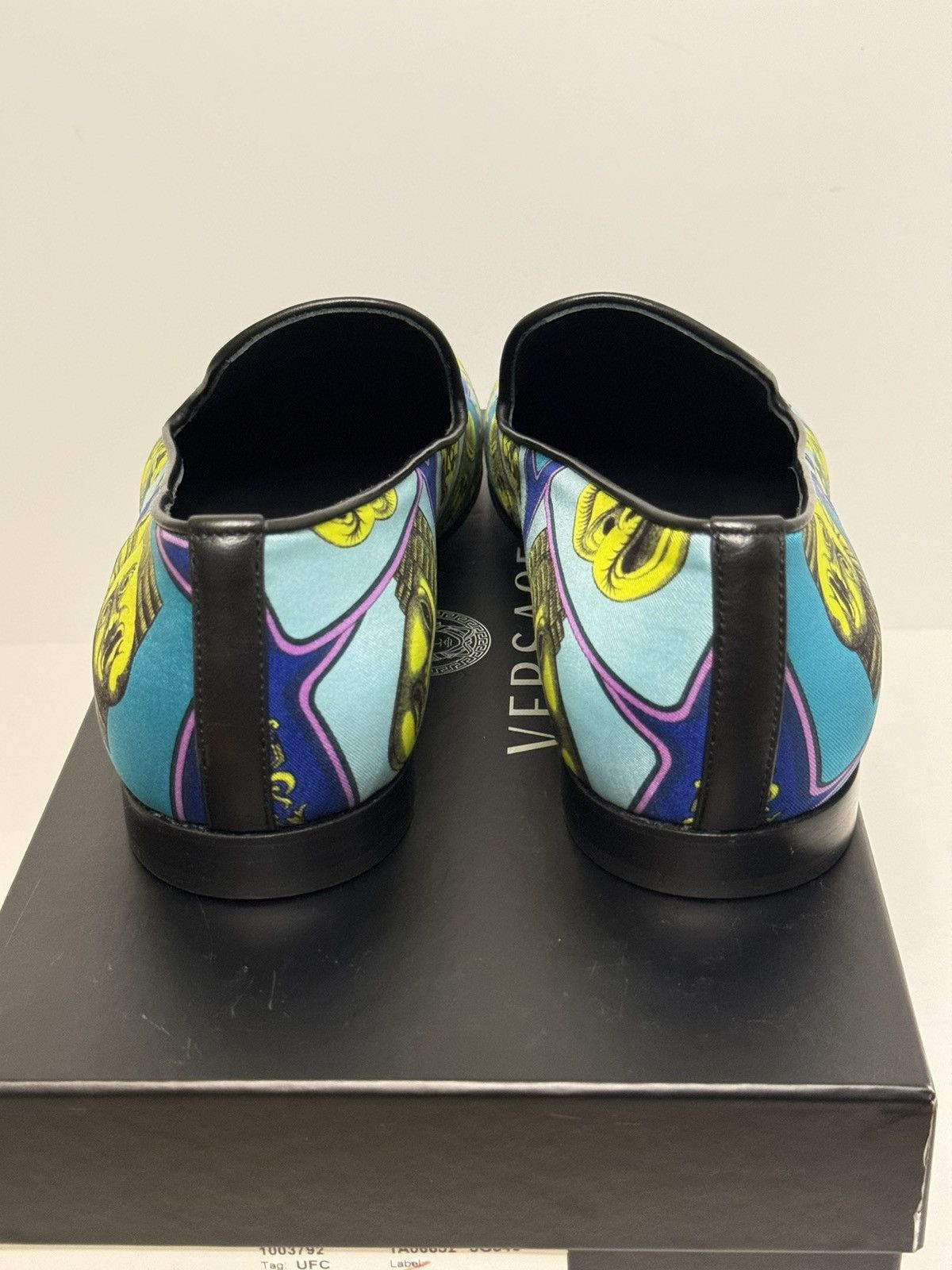 Versace Versace Men’s Mask Printed Slippers Sz EU 44 / US 11 New Size US 11 / EU 44 - 4 Thumbnail