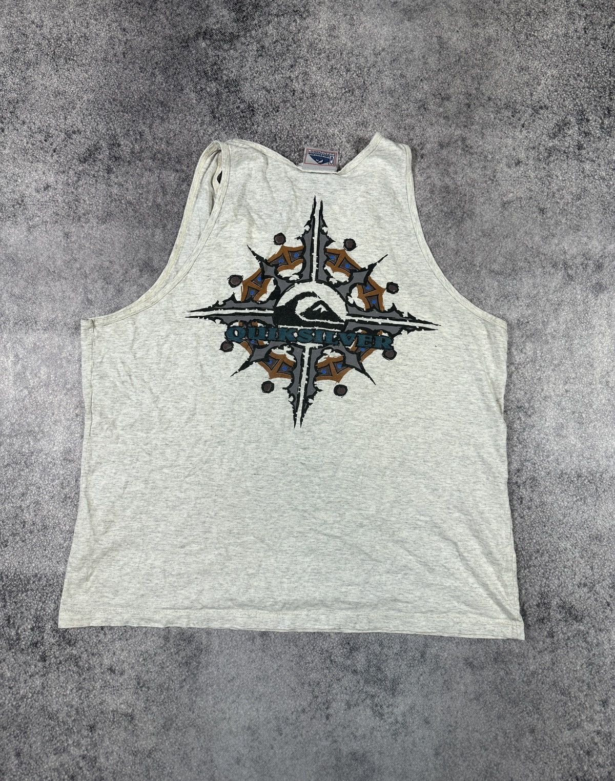 Quiksilver Vintage Quiksilver Logo Tank Top Streetwear Rare Casual USA Size US M / EU 48-50 / 2 - 1 Thumbnail