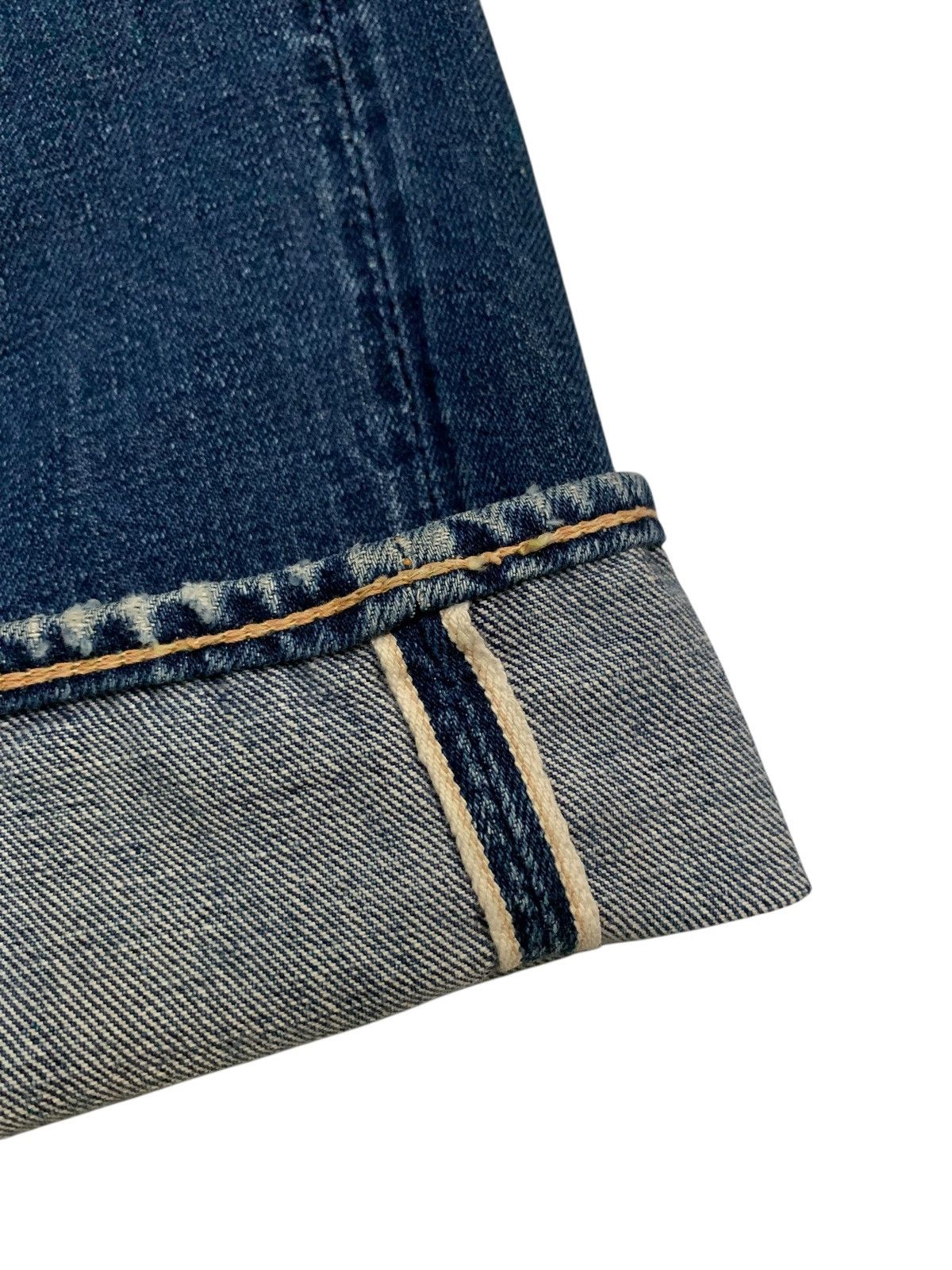 Warehouse VINTAGE WAREHOUSE SELVEDGE BUTTON FLY JAPANESE FADED DENIM Size US 31 - 11 Thumbnail