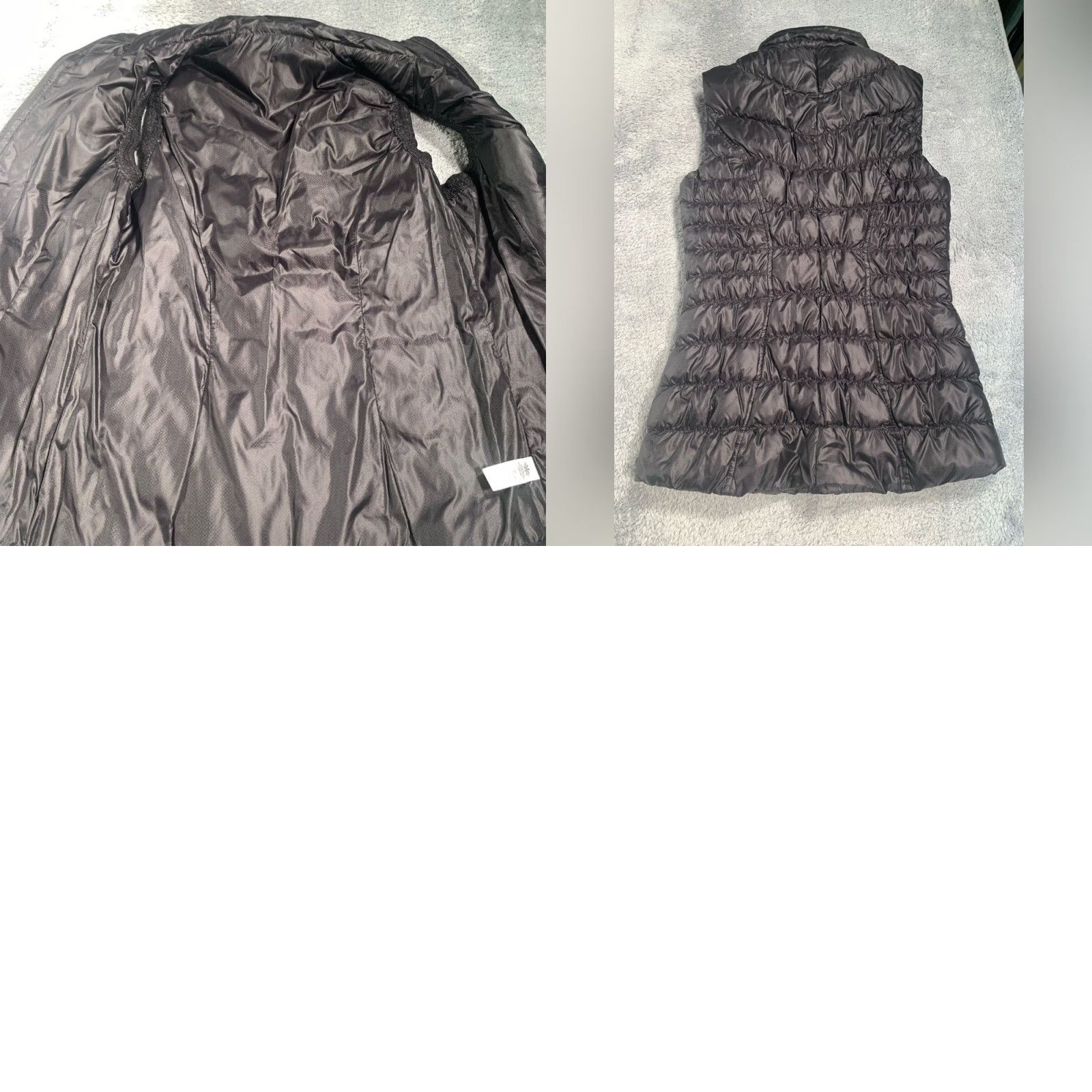 Athleta Athleta Vest Black Puffer Goose Down S Women Vest Black Size S Regular Lightweight Jacket - Basic Style Size S / US 4 / IT 40 - 8 Thumbnail