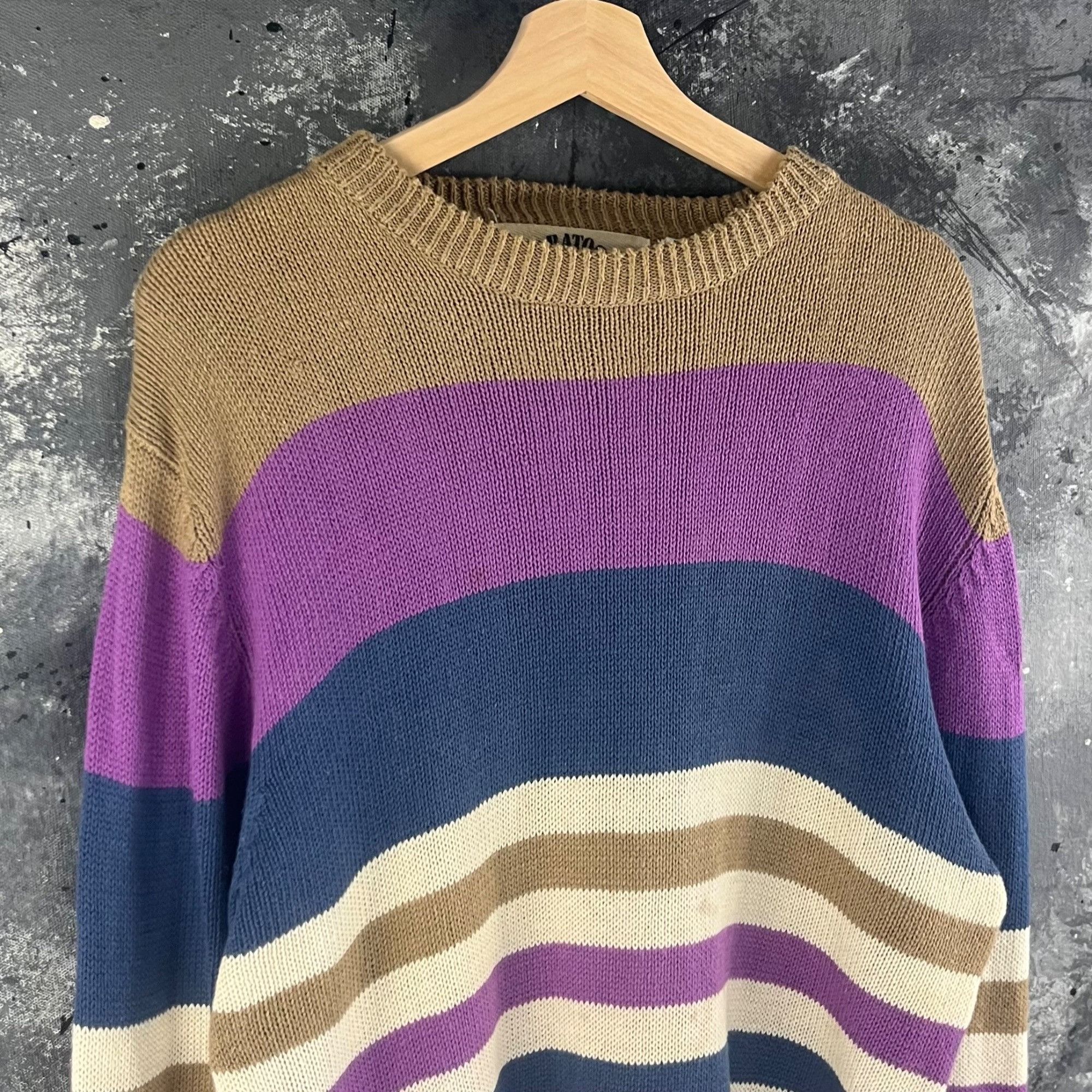 Vintage Vintage 90’s Stripe sweater Size US L / EU 52-54 / 3 - 2 Thumbnail