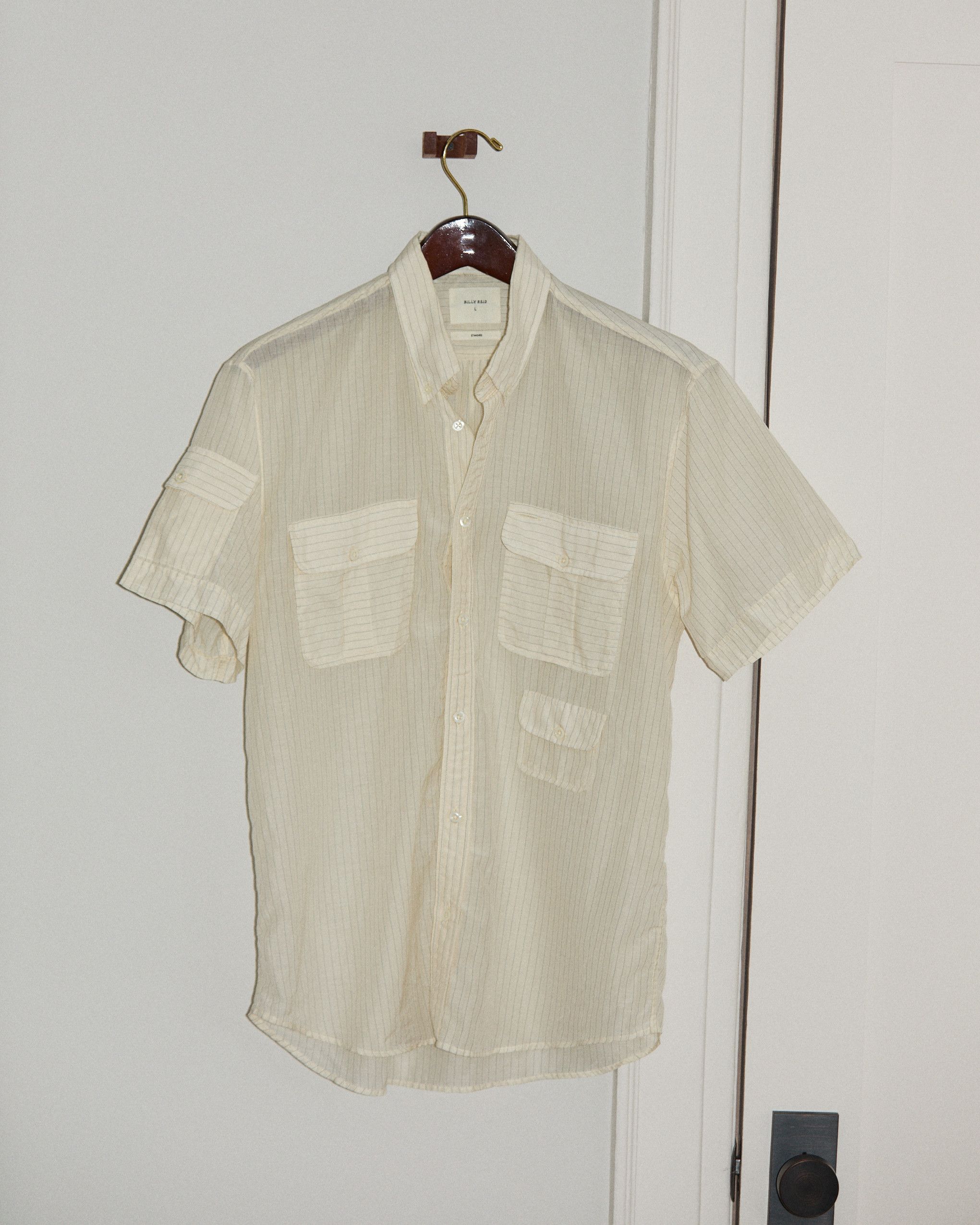 Billy Reid Billy Reid Striped Button Up Shirt Size US L / EU 52-54 / 3 - 1 Thumbnail