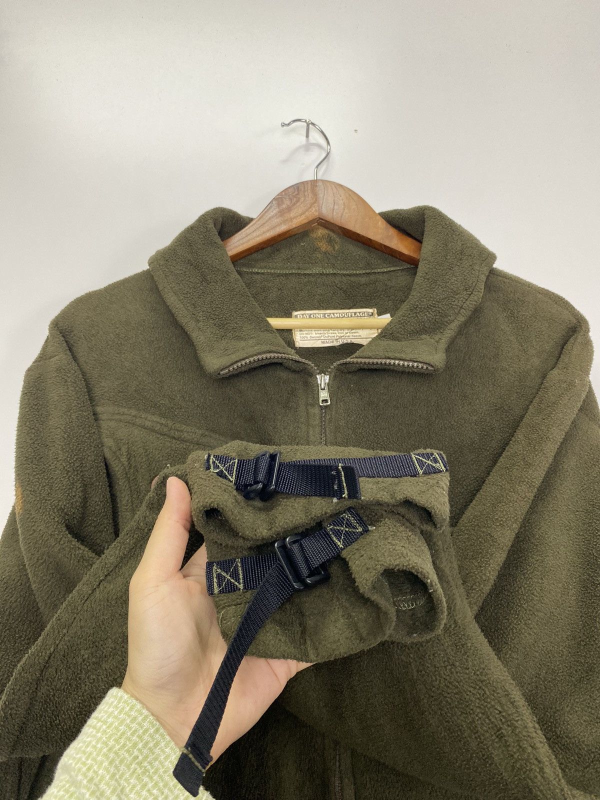 Japanese Brand × Vintage Vintage Fleece Camouflage Harajuku Jacket Size US M / EU 48-50 / 2 - 11 Thumbnail