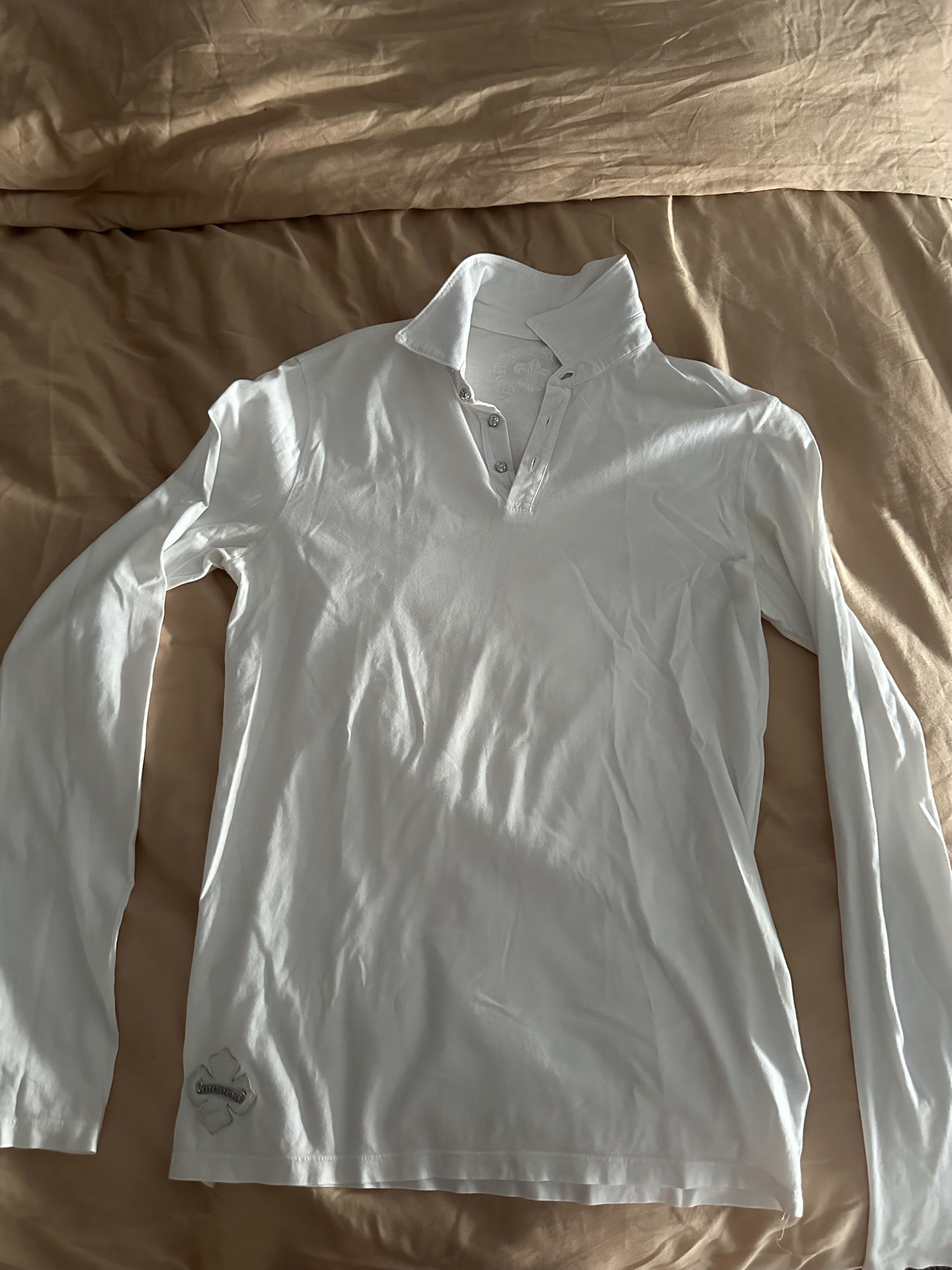 Chrome Hearts Chrome Hearts Long Sleeve buttoned tee Size US L / EU 52-54 / 3 - 1 Thumbnail