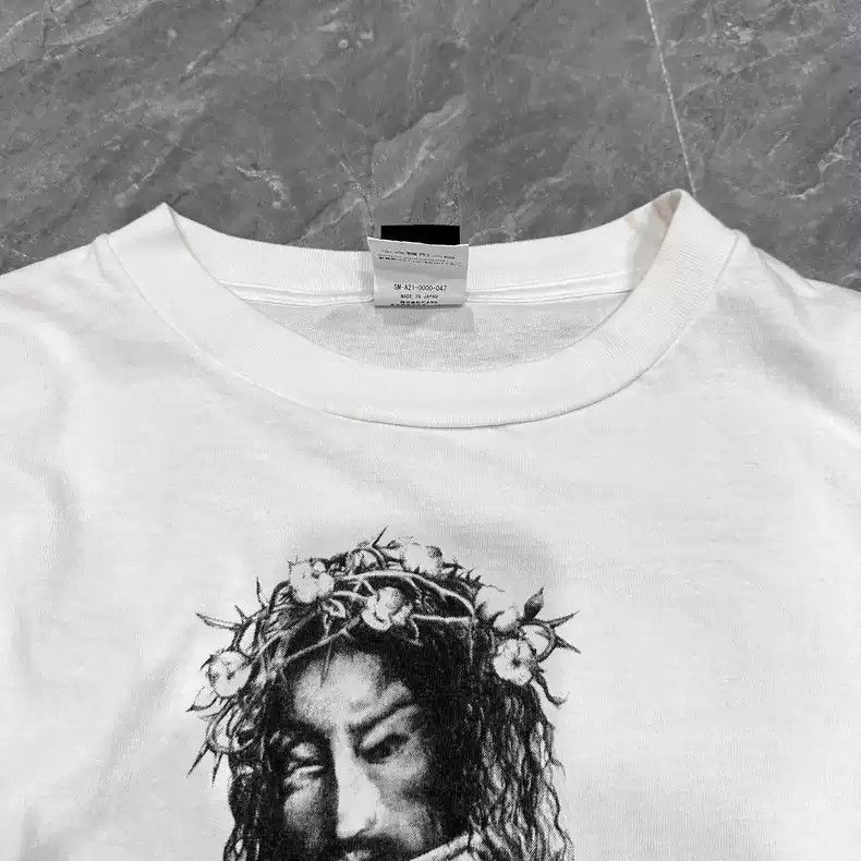 Saint Michael Saint Michael Saint Michael Bare twisted jesus short sleev Size US L / EU 52-54 / 3 - 3 Thumbnail