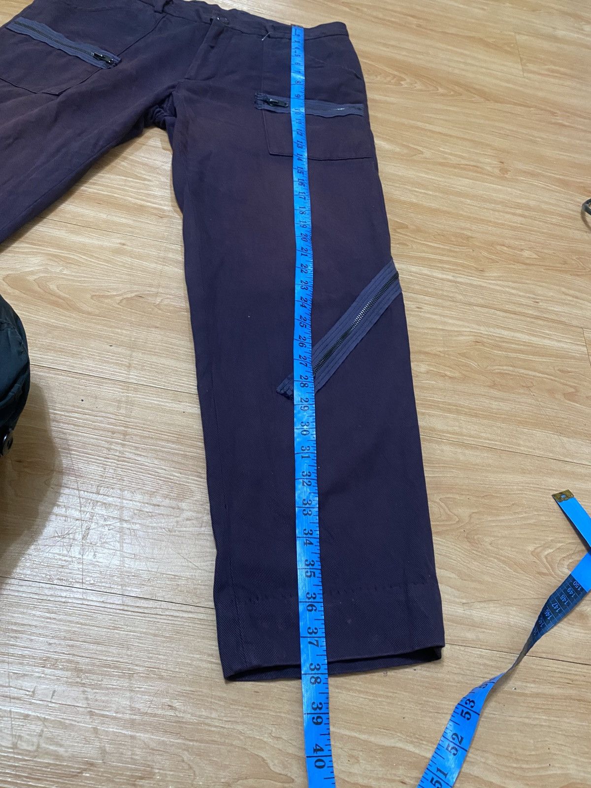 Number (N)ine 🔥Rarely🔥AW2003 number (n)ine bondage multizip pants sunfaded Size US 32 / EU 48 - 7 Thumbnail
