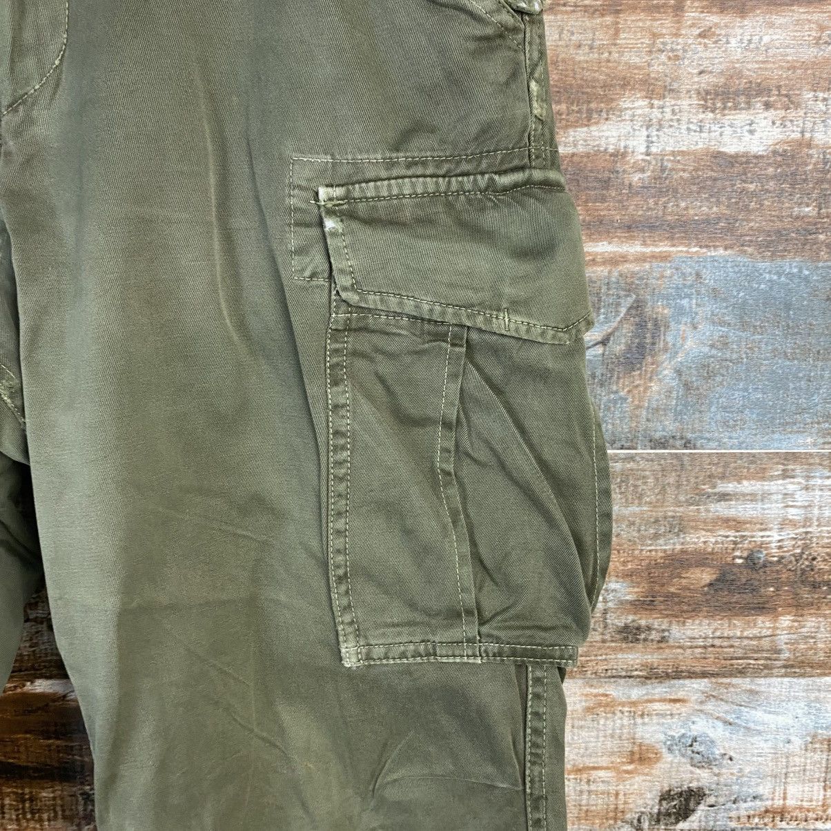 Global Work DL Global Work Green Cargo Multipocket Pants #C973 Size US 30 / EU 46 - 9 Thumbnail