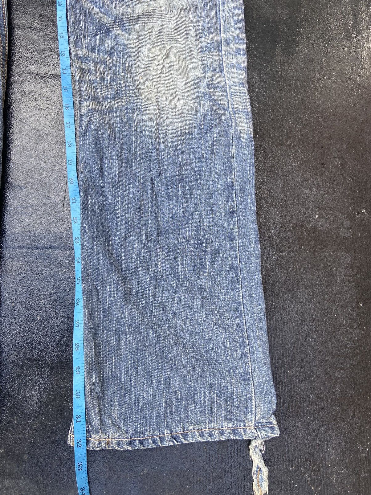 Edwin Vintage Edwin distressed fashion kmrii if six was nine Size US 35 - 17 Thumbnail
