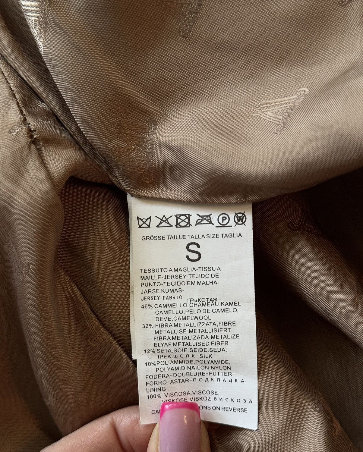 Designer × Max Mara × Weekend Max Mara Max Mara A/W 2019 camel wool blend teddy bear style coat Size S / US 4 / IT 40 - 14 Thumbnail