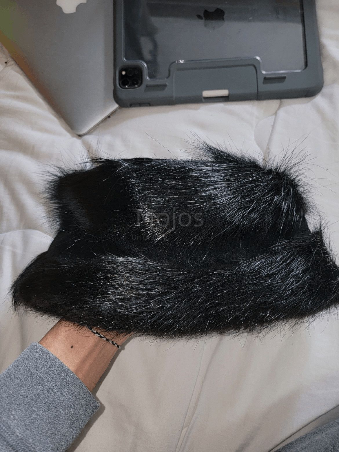 Prada Sz L Prada Archive 90S Fur Hat-2508 Size ONE SIZE - 1 Thumbnail