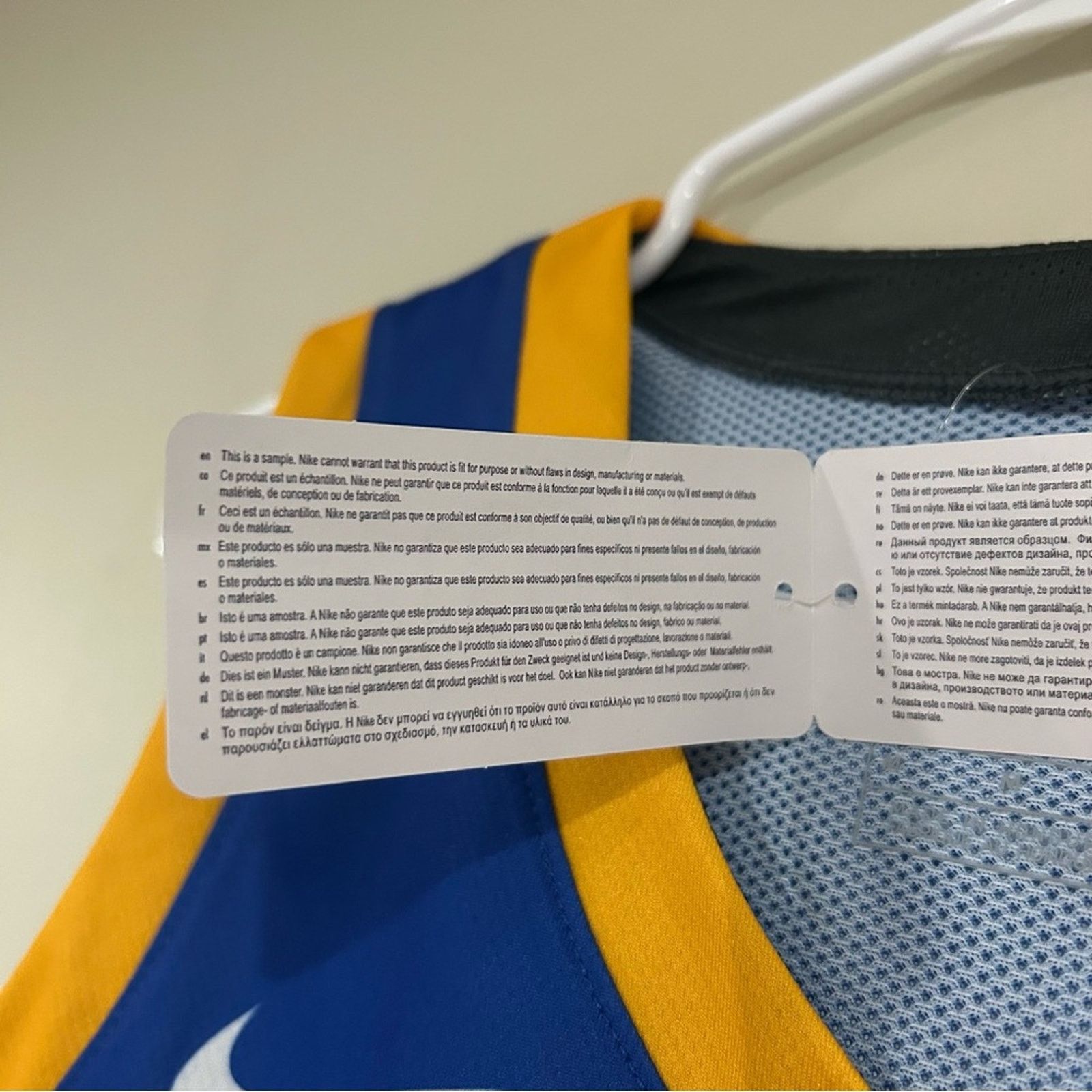 Nike Nike Pittsburgh Panthers Basketball Jersey Size M / US 6-8 / IT 42-44 - 6 Thumbnail