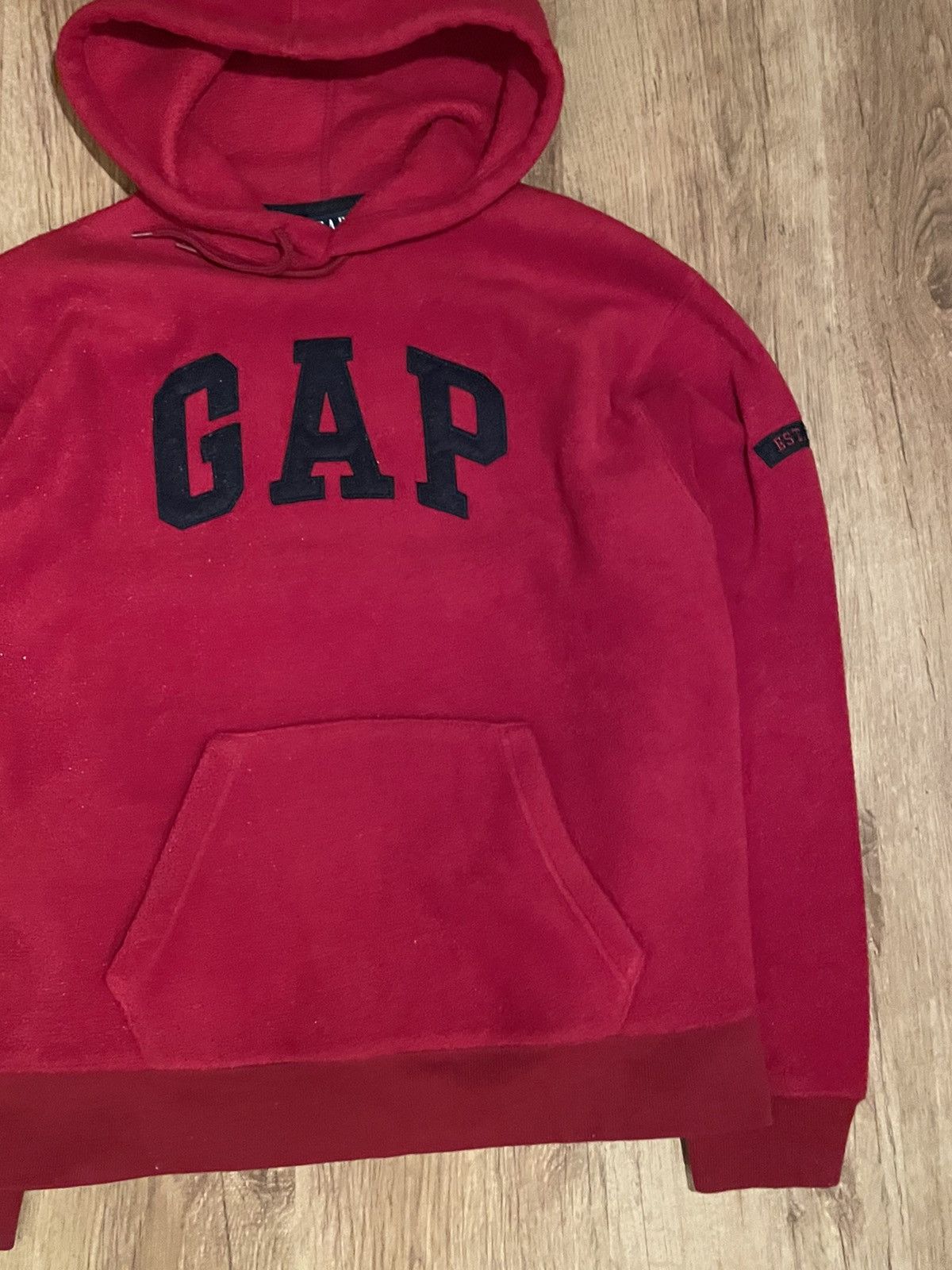 Gap × Vintage Vintage Gap Fleece Hoodie Bagyfit Oversized Y2k Streetwear Size US M / EU 48-50 / 2 - 4 Thumbnail