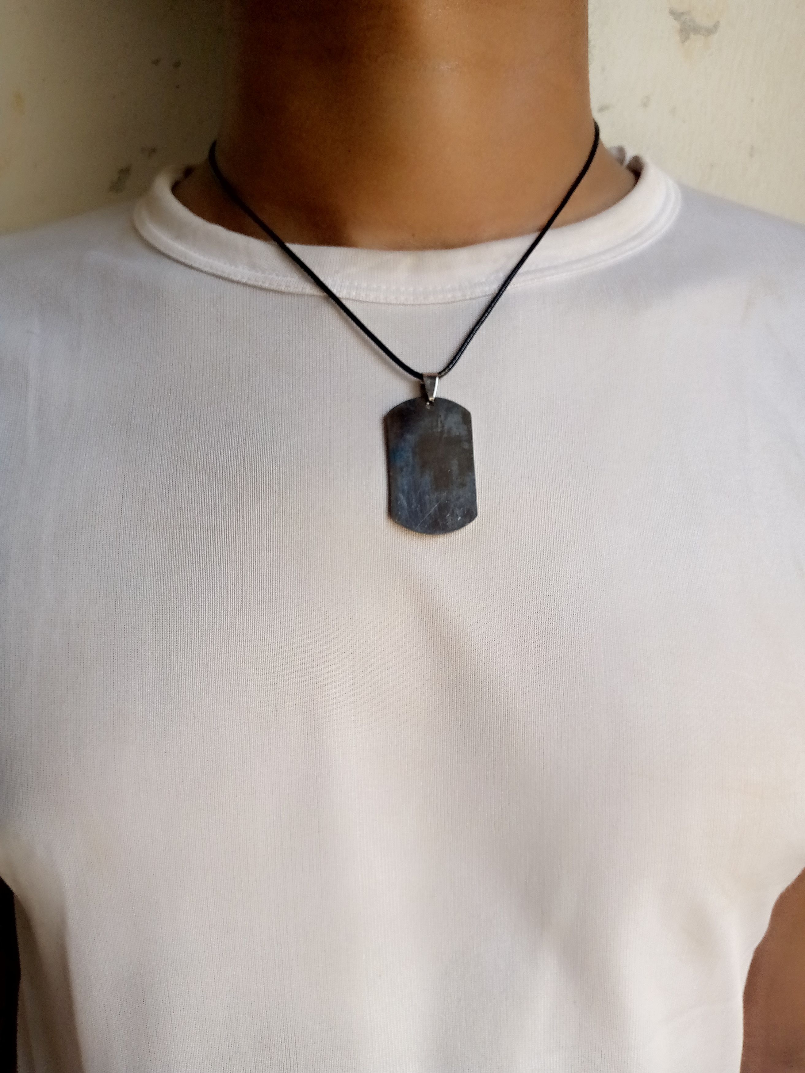 Other Dog Tag Pendant Necklace Size ONE SIZE - 1 Preview