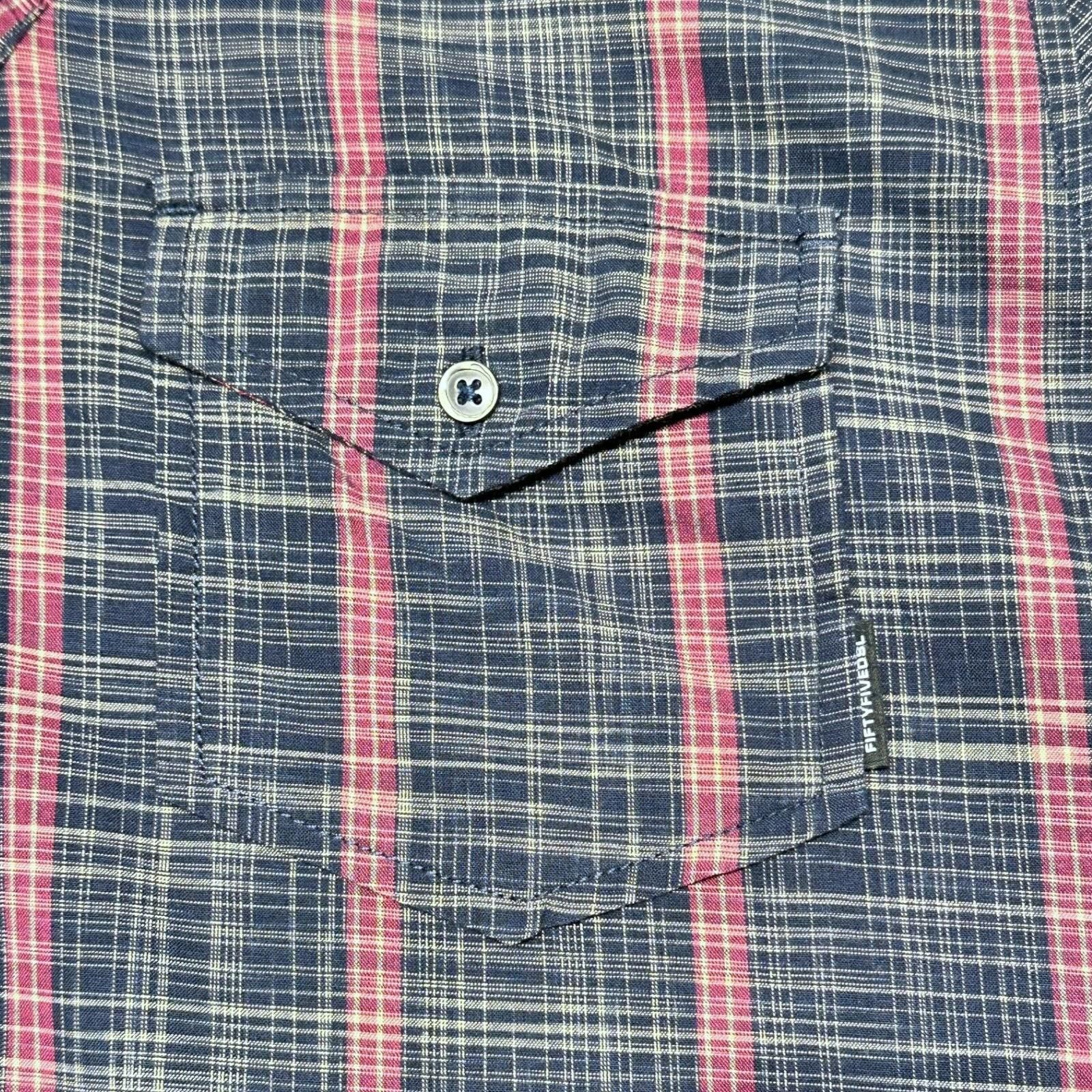 Diesel Diesel Shirt Men's UK Size 2XL Blue Plaid Pattern Pockets Size US XXL / EU 58 / 5 - 6 Thumbnail