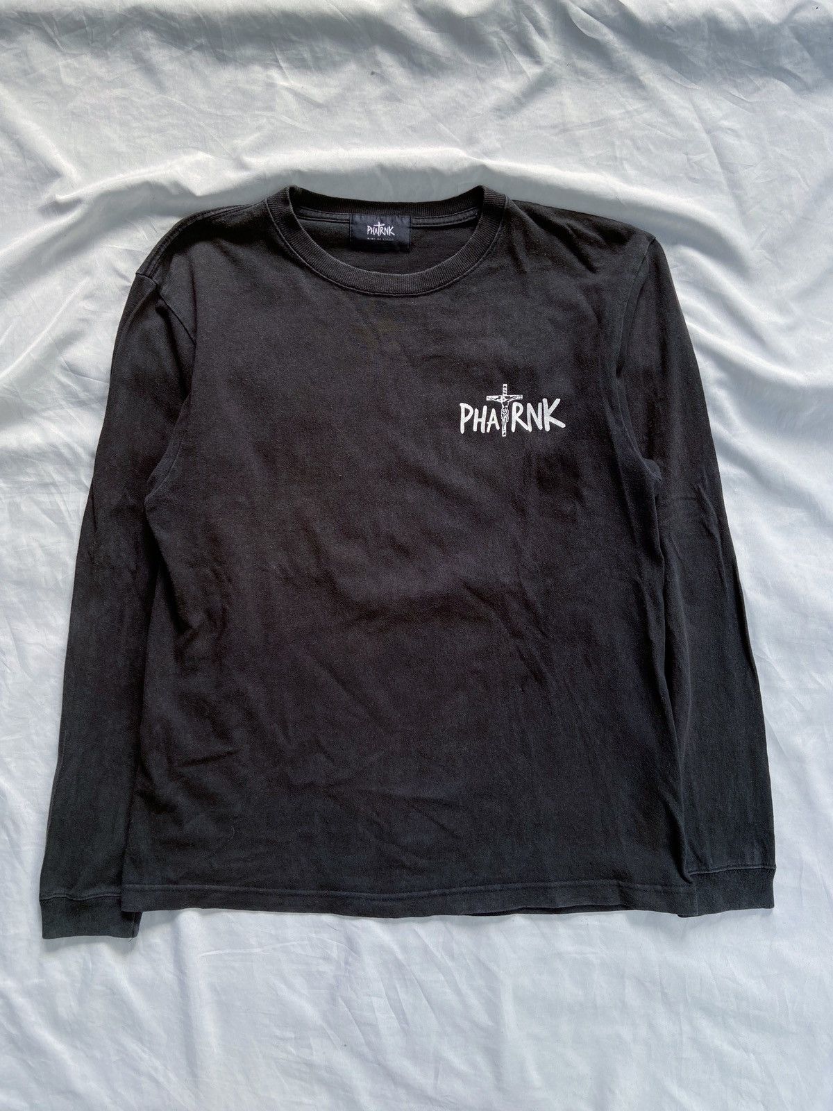 Japanese Brand PHATRNK CROSS LOGO LONG SLEEVE Size US M / EU 48-50 / 2 - 1 Thumbnail