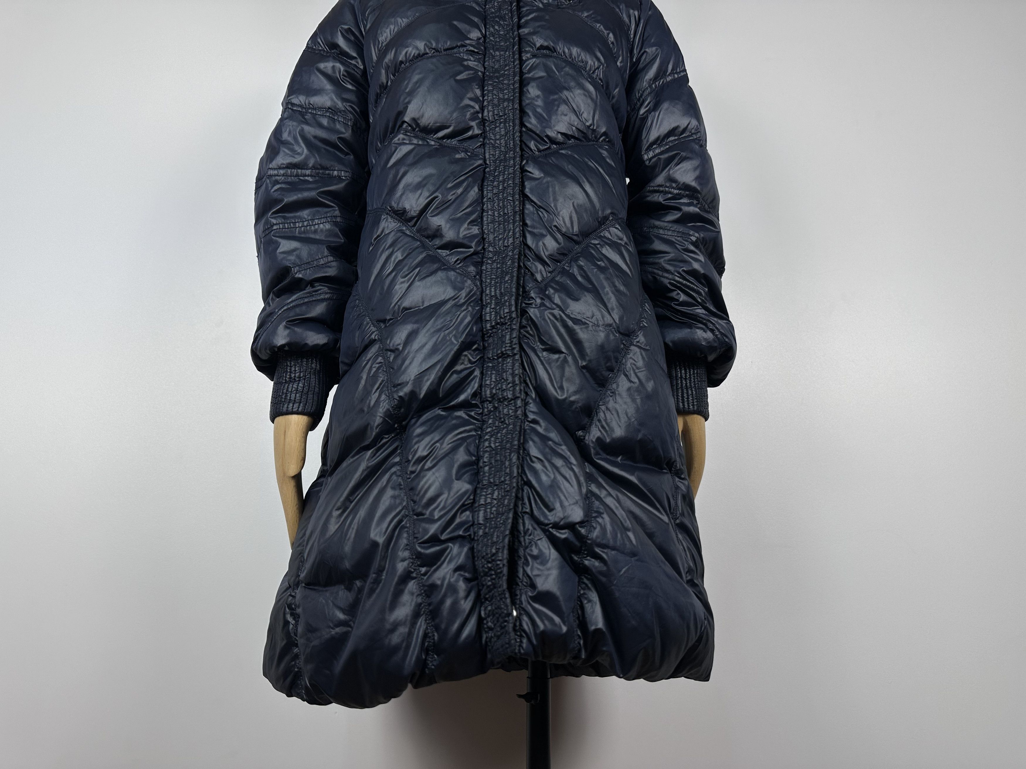 Bluer Denim BLAUER Blue Padded Down Puffer Jacket Long Womens Size S Size S / US 4 / IT 40 - 5 Thumbnail
