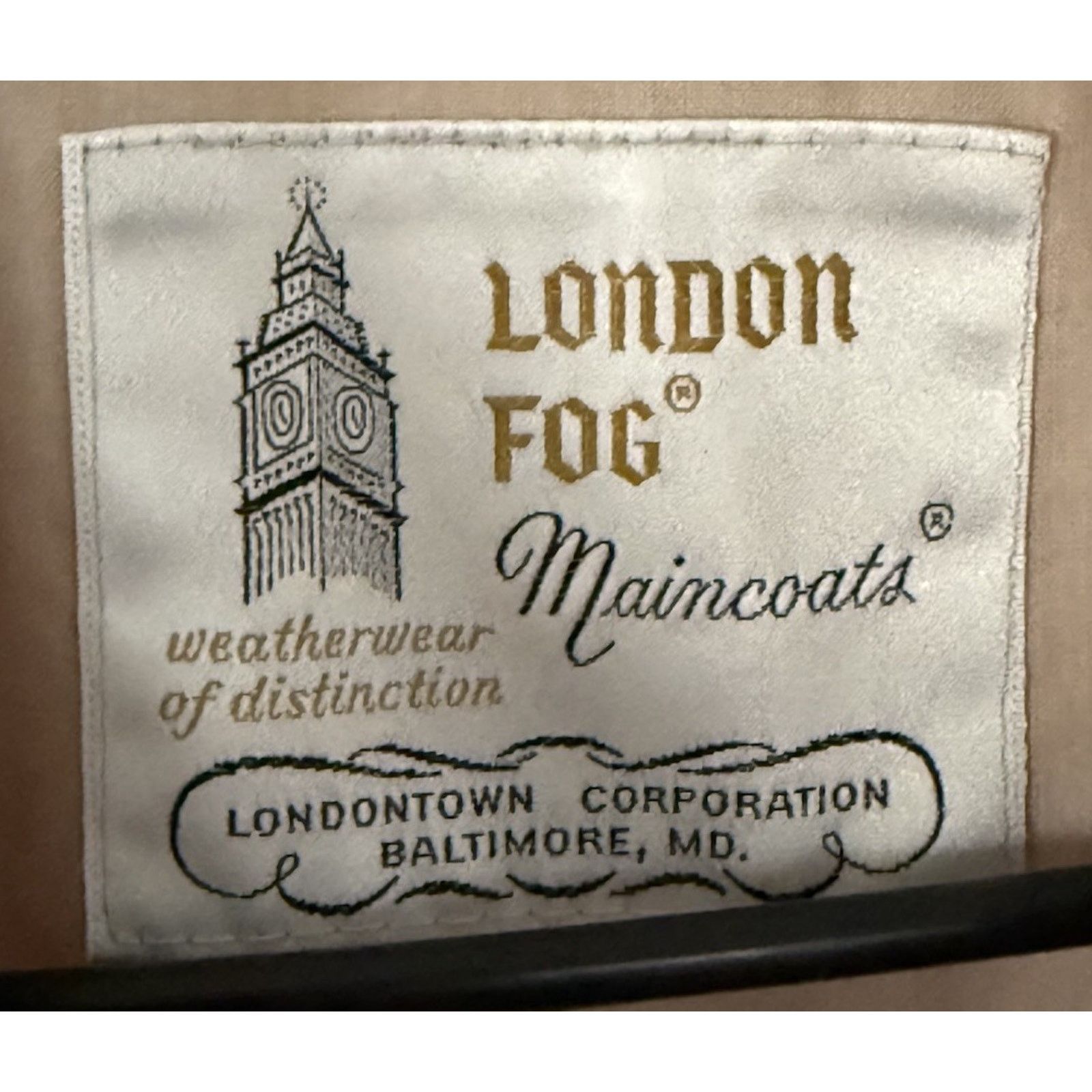 London Fog Vintage London Fog Maincoat Trench Coat Size 12 Regular 1960 Size XL / US 12-14 / IT 48-50 - 4 Thumbnail