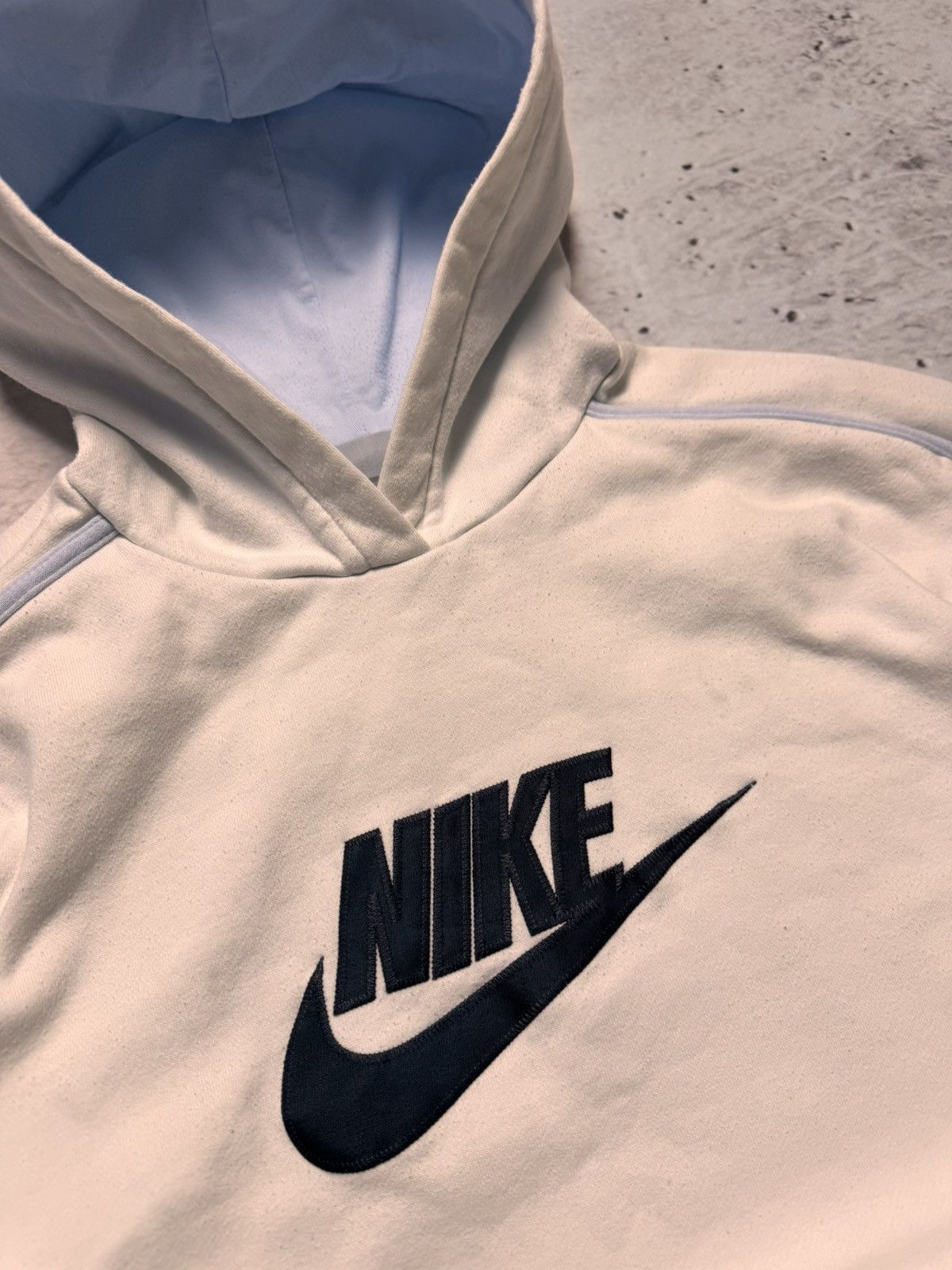 Nike × Vintage NIKE VINTAGE CENTER LOGO OVERSIZE BOXY HOODIE Size US M / EU 48-50 / 2 - 4 Thumbnail
