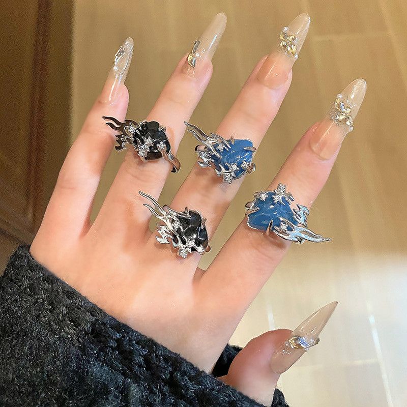 Jewelry Rare Jewelry Rings Open Size Chrome Ring (Size 7-13) Size ONE SIZE - 1 Thumbnail